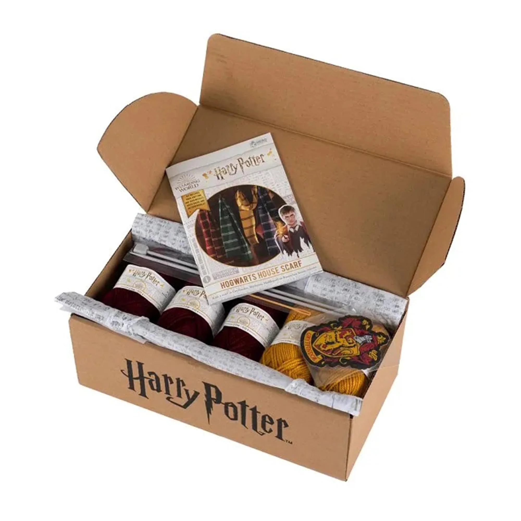 Eaglemoss Harry Potter Knit Craft Set Scarf Gryffindor House - Image 2