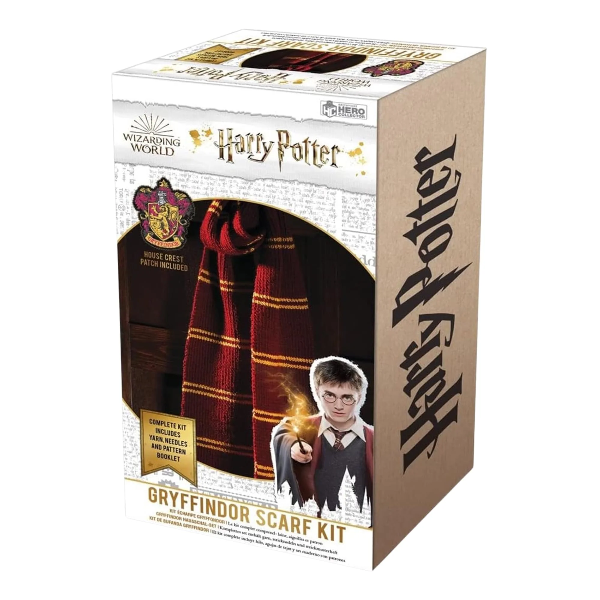 Eaglemoss Harry Potter Knit Craft Set Scarf Gryffindor House - Image 3