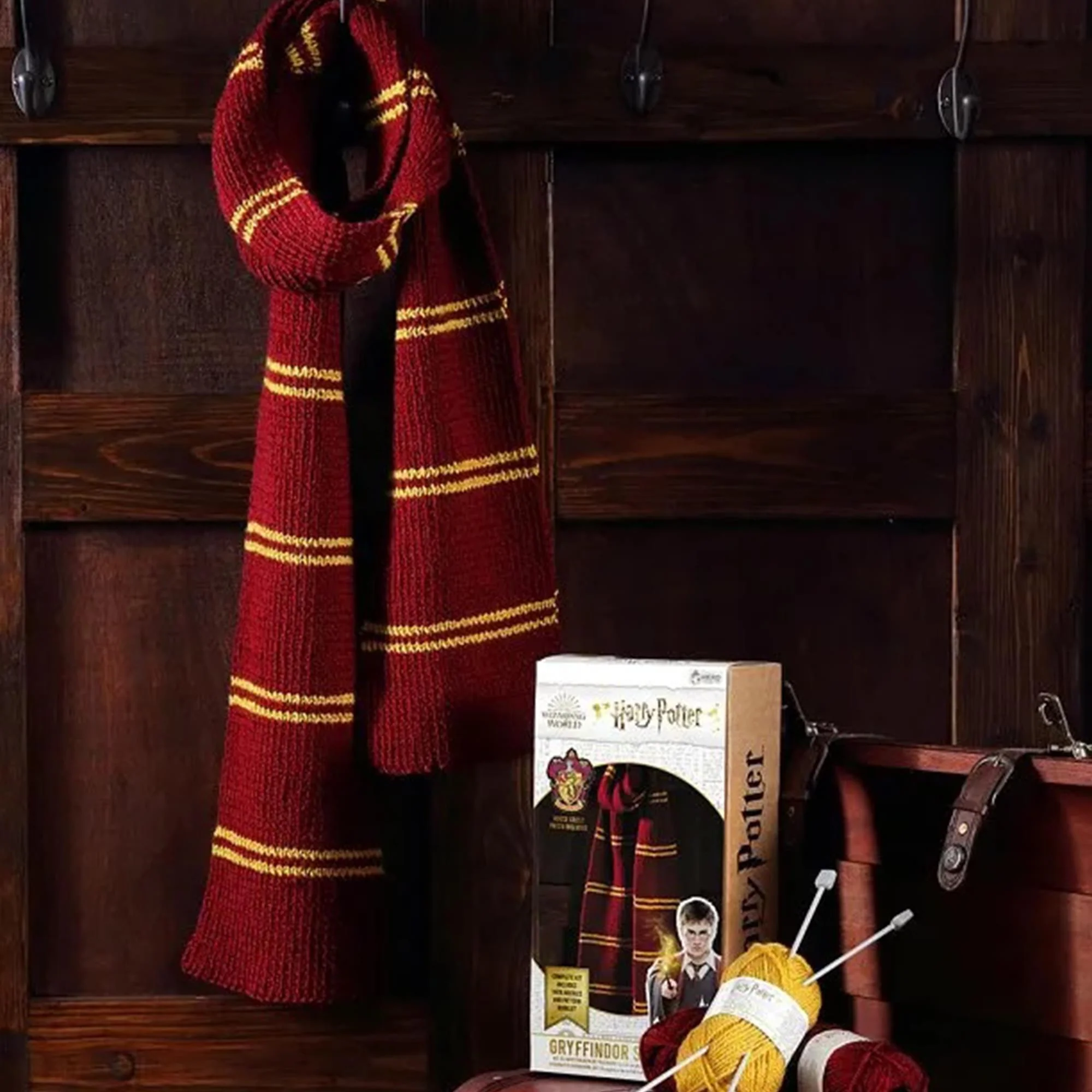 Eaglemoss Harry Potter Knit Craft Set Scarf Gryffindor House - Image 6