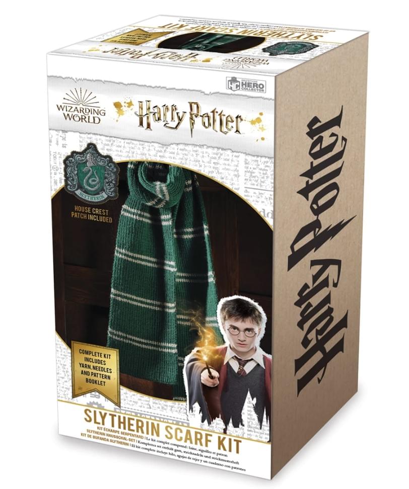 Eaglemoss Harry Potter Knit Craft Set Scarf Slytherin House - Image 2