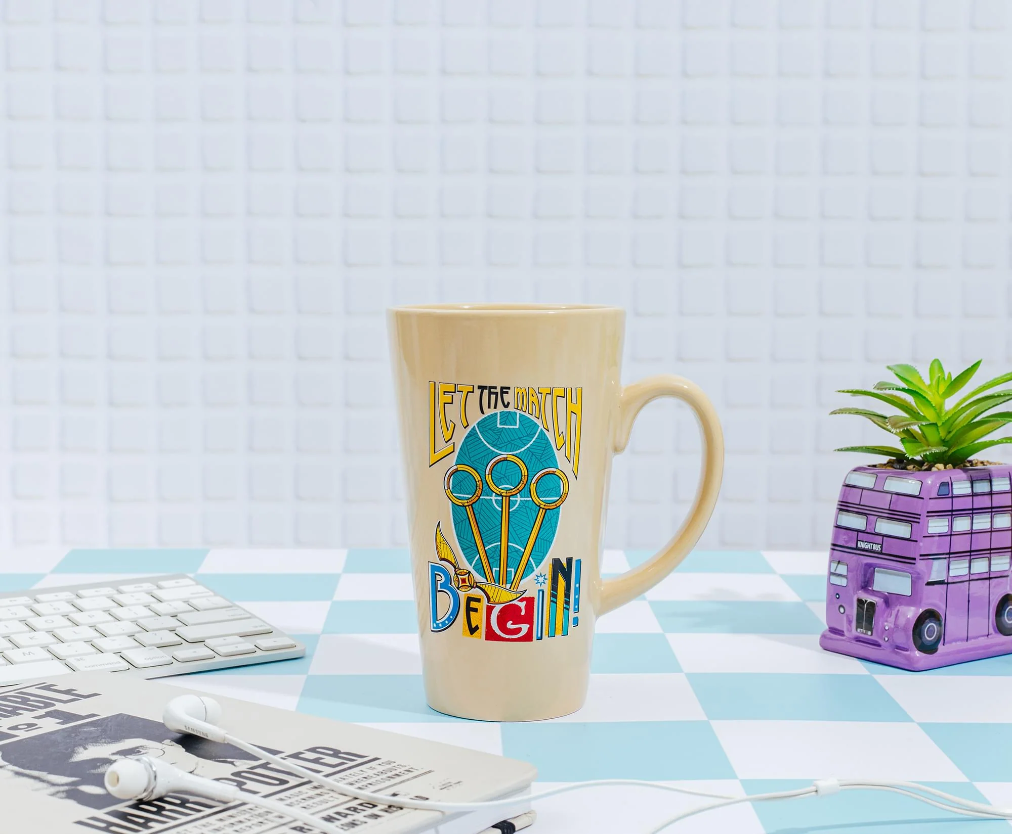 Harry Potter "Let The Match Begin" Ceramic Latte Mug | Holds 16 Ounces - Image 3