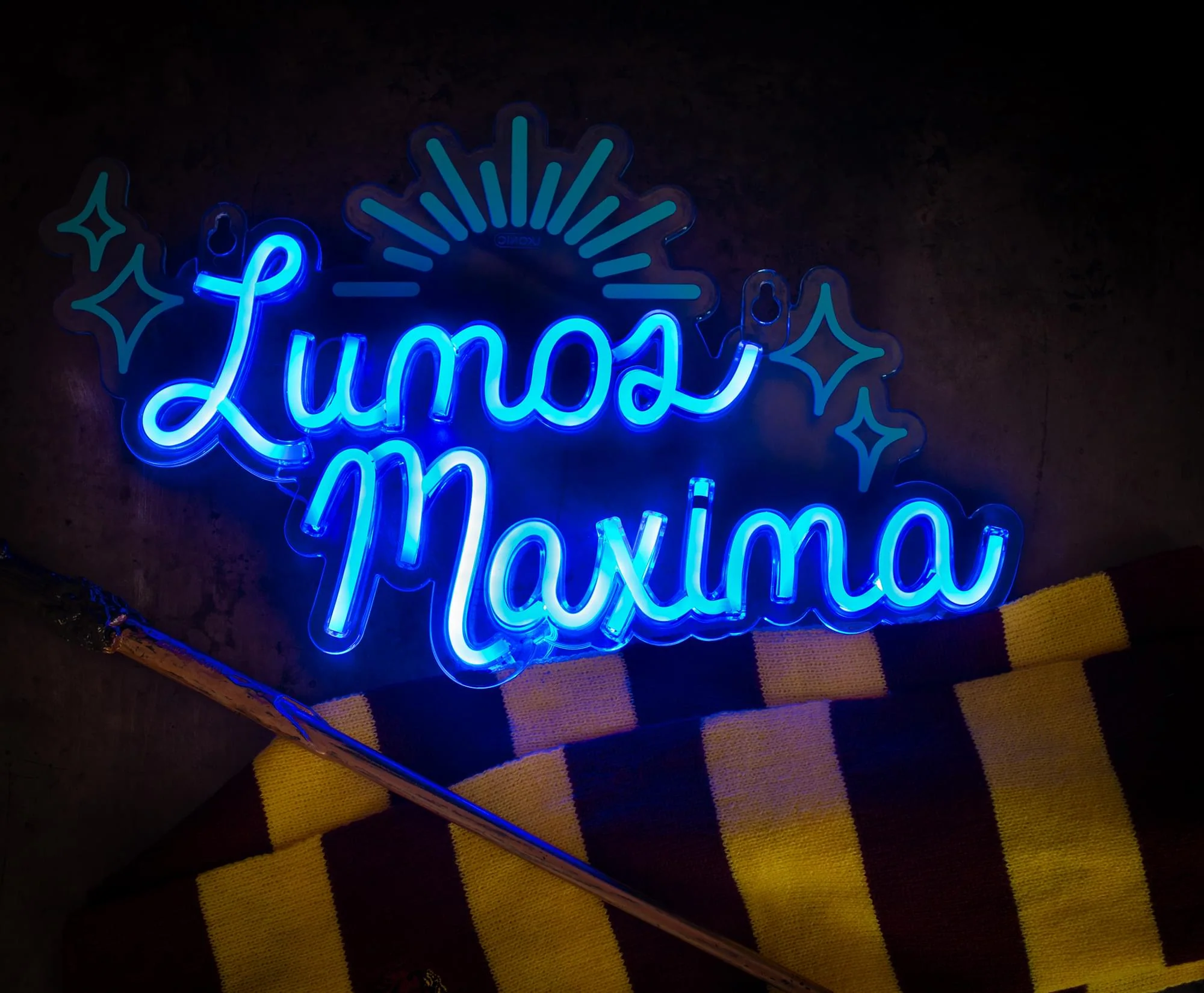 Harry Potter Lumos Maxima Hanging LED Neon Wall Light Sign - Image 2