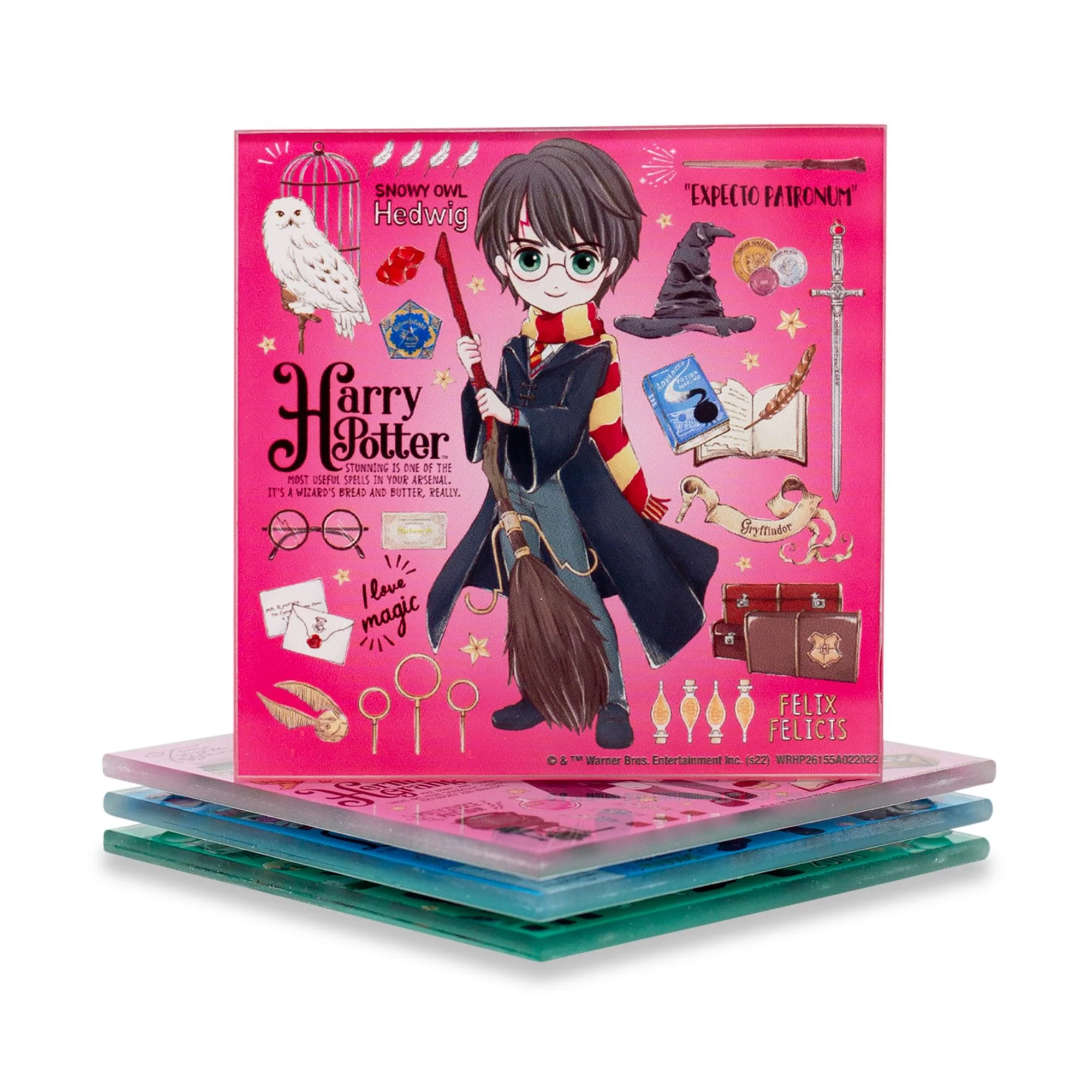 Harry Potter Magical Characters Glass Coasters | Set of 4 - Image 2