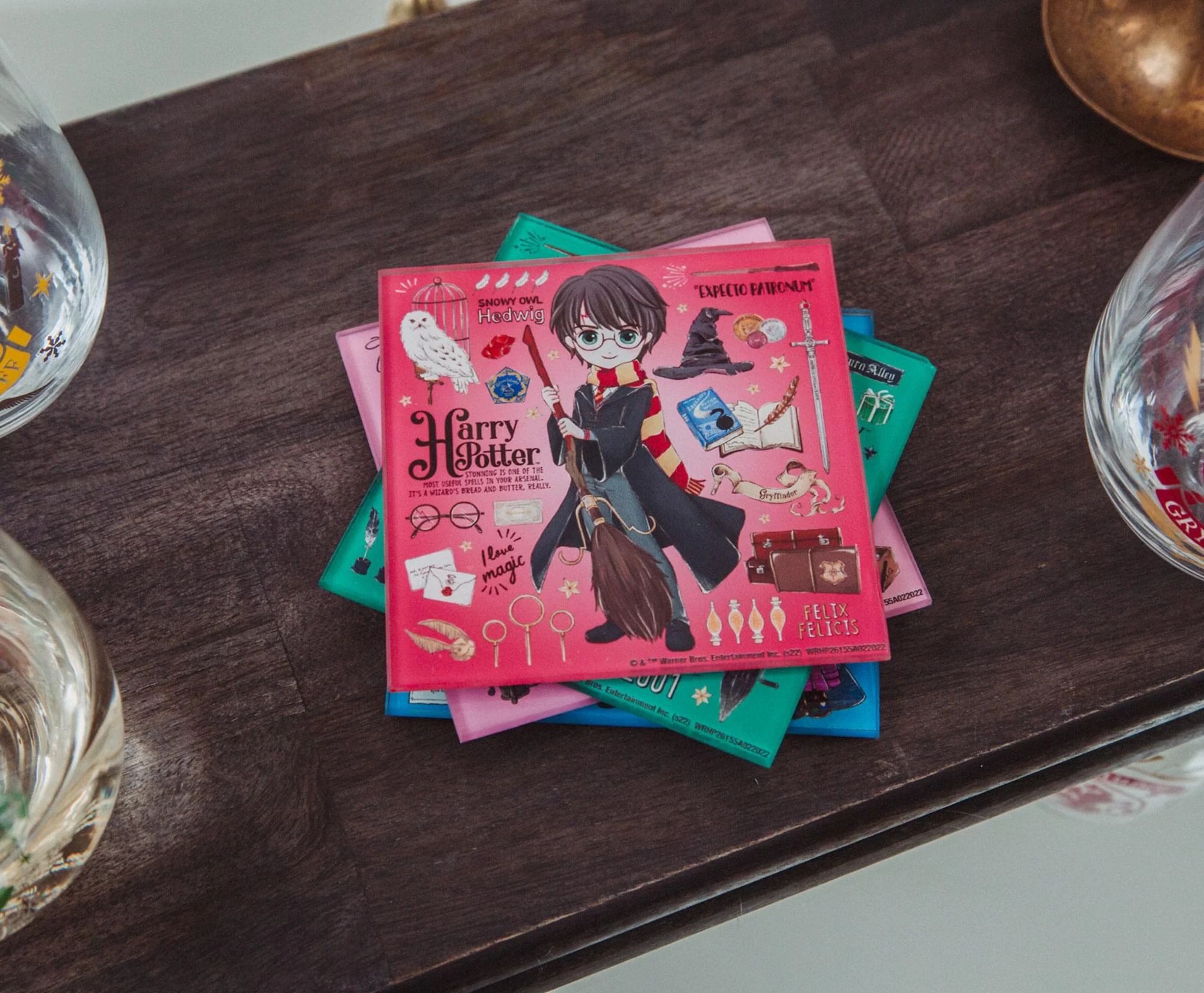 Harry Potter Magical Characters Glass Coasters | Set of 4 - Image 7