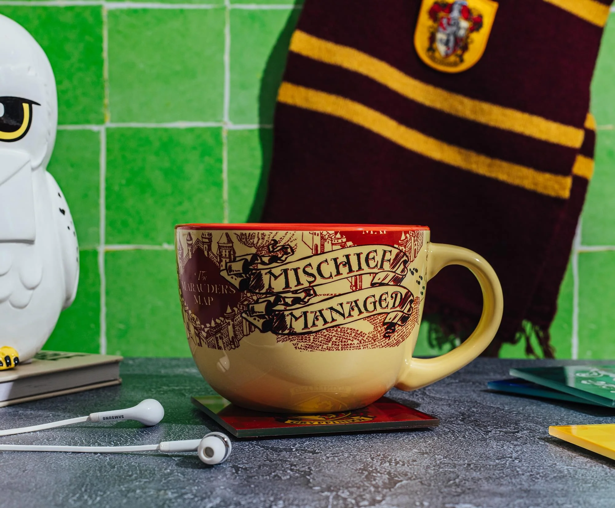 Harry Potter Marauder's Map Ceramic Soup Mug | Holds 24 Ounces - Image 6