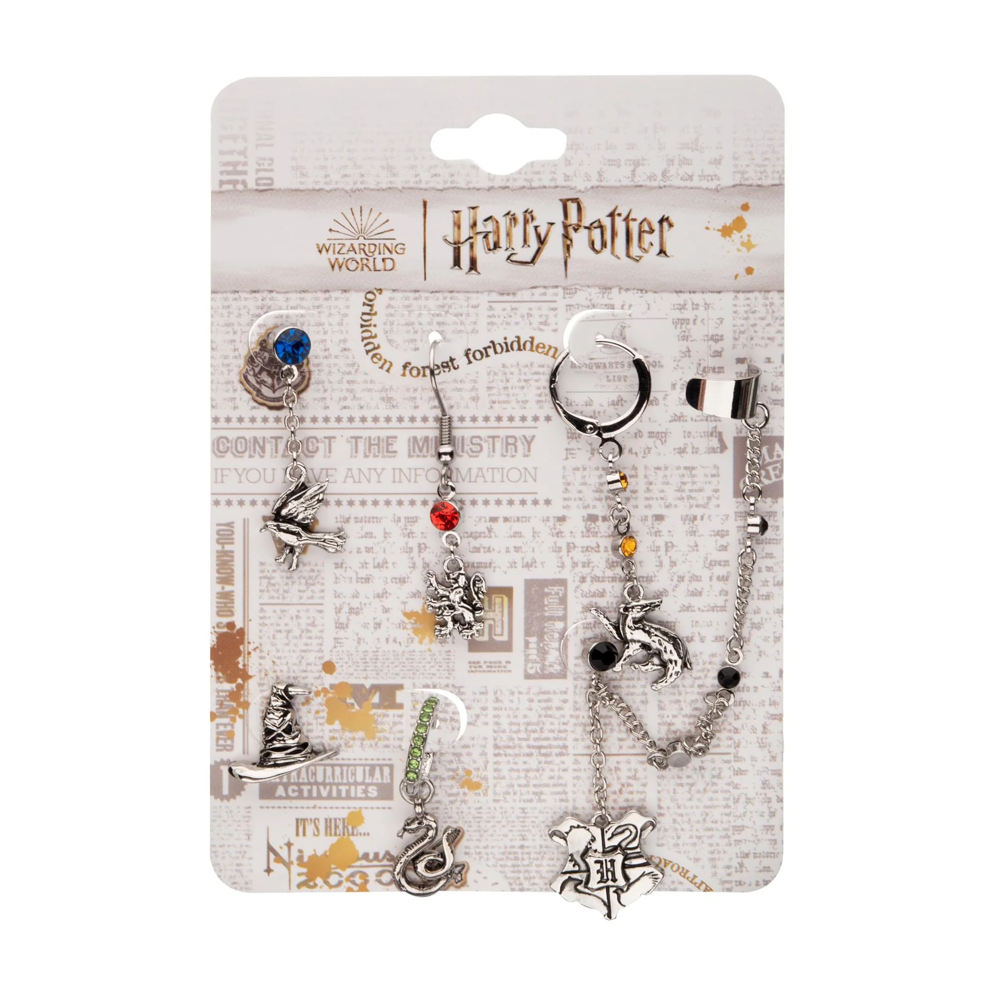 Harry Potter Missmatch 6-Piece Earring Set - Image 3