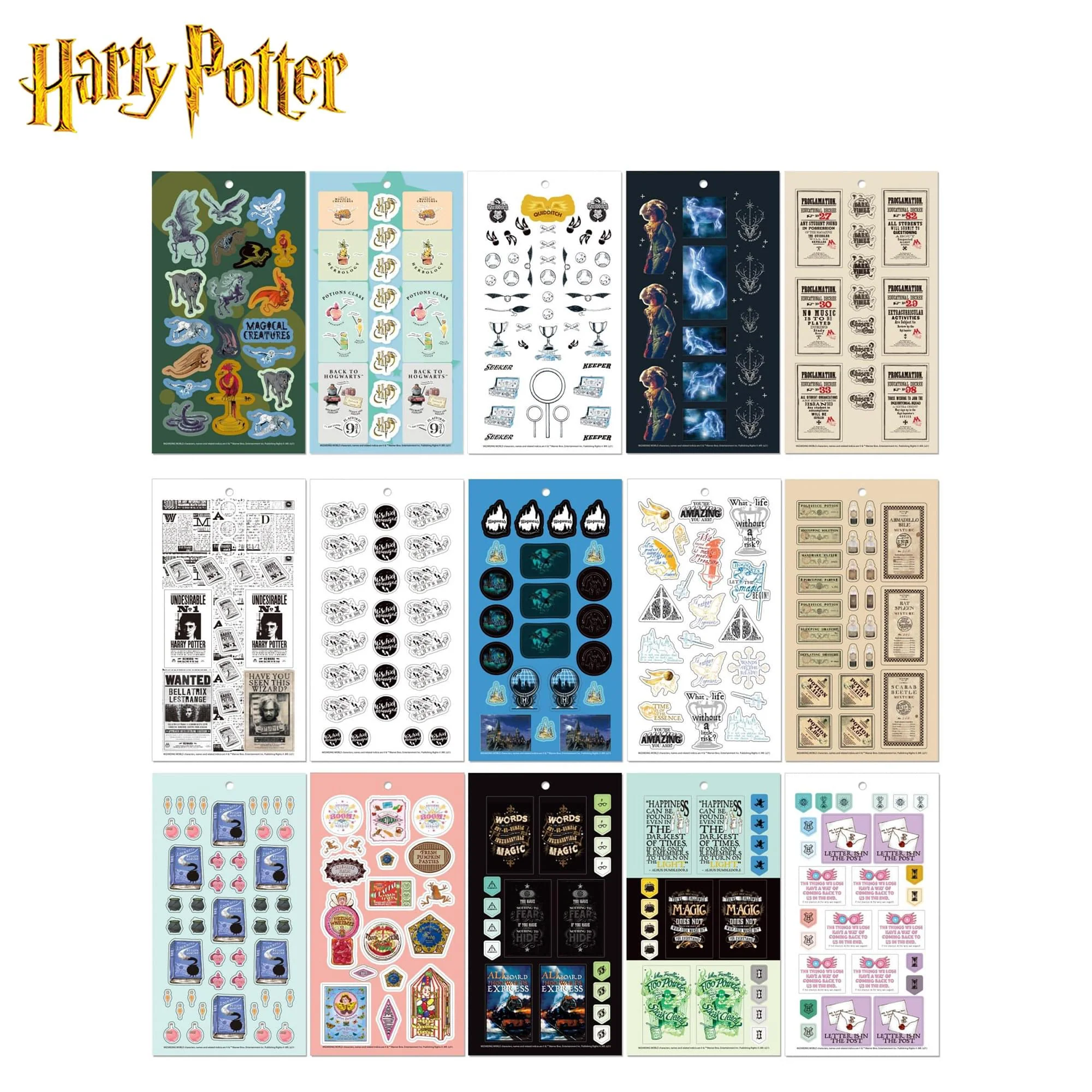 Harry Potter Planner 30-Page Sticker Book | 1000+ Stickers - Image 3
