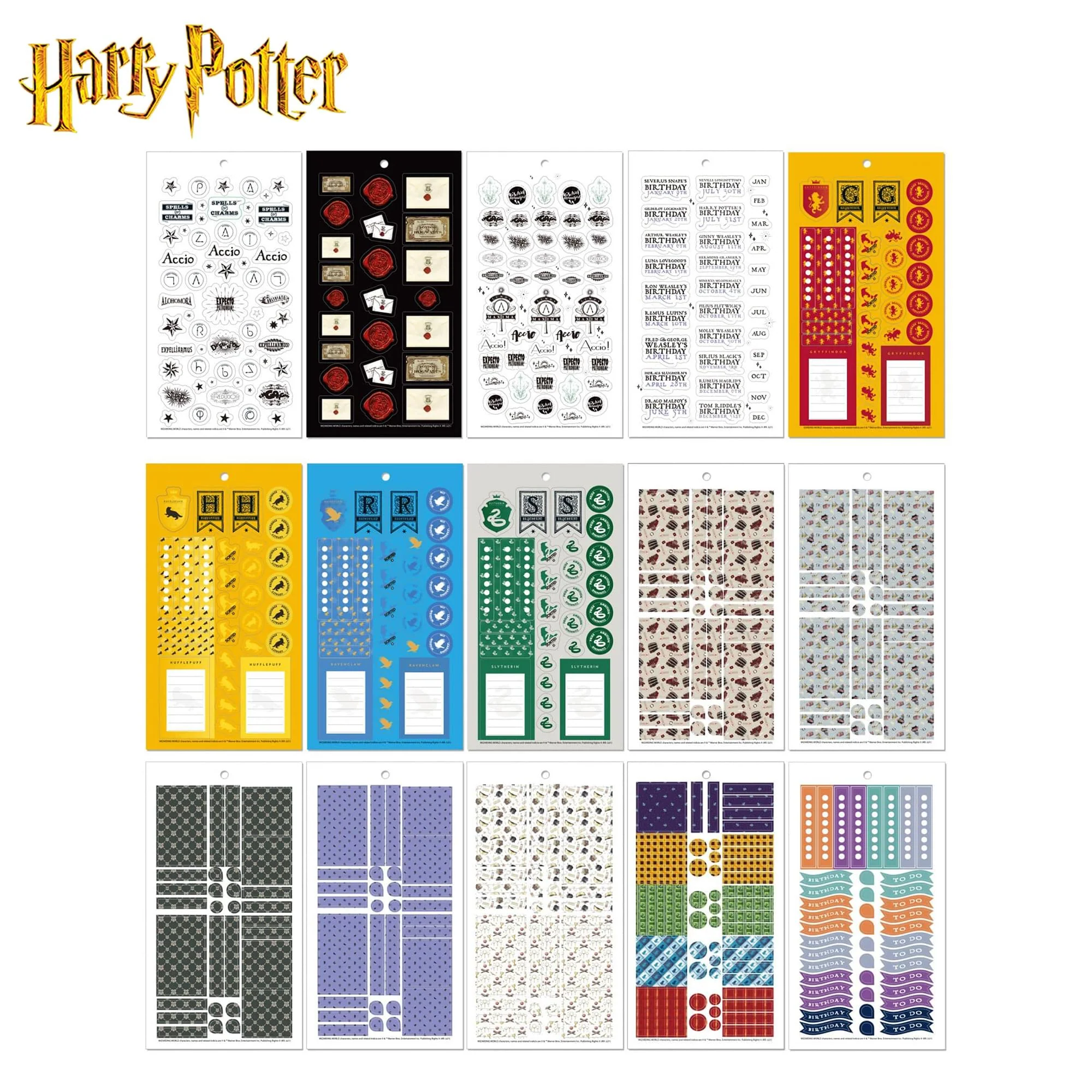 Harry Potter Planner 30-Page Sticker Book | 1000+ Stickers - Image 4