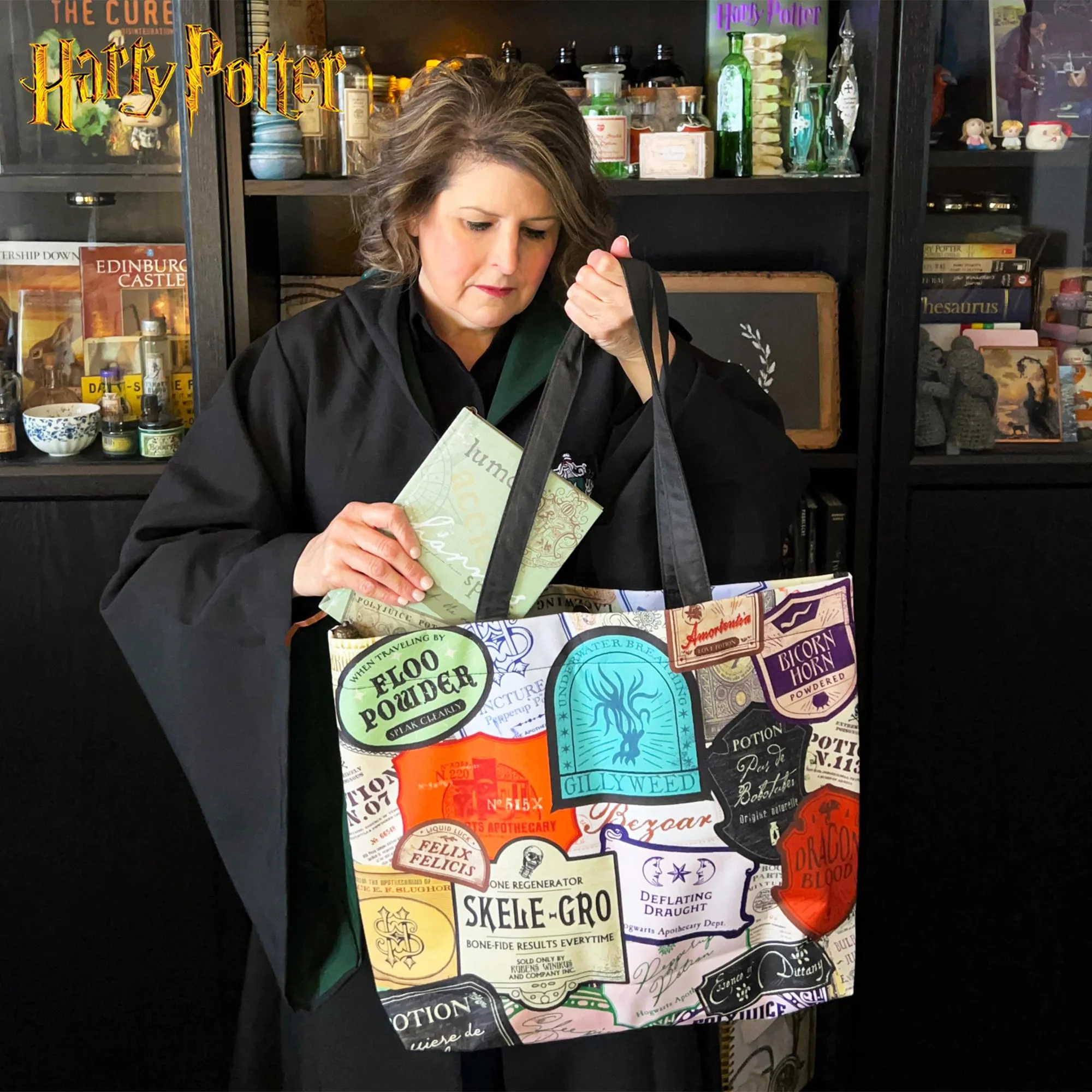 Harry Potter Potions Labels Tote Bag - Image 5
