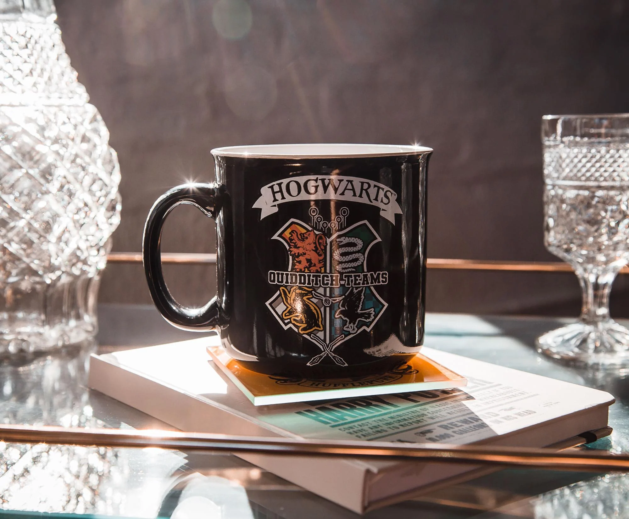 Harry Potter Quidditch Crest Ceramic Camper Mug | Holds 20 Ounces - Image 5