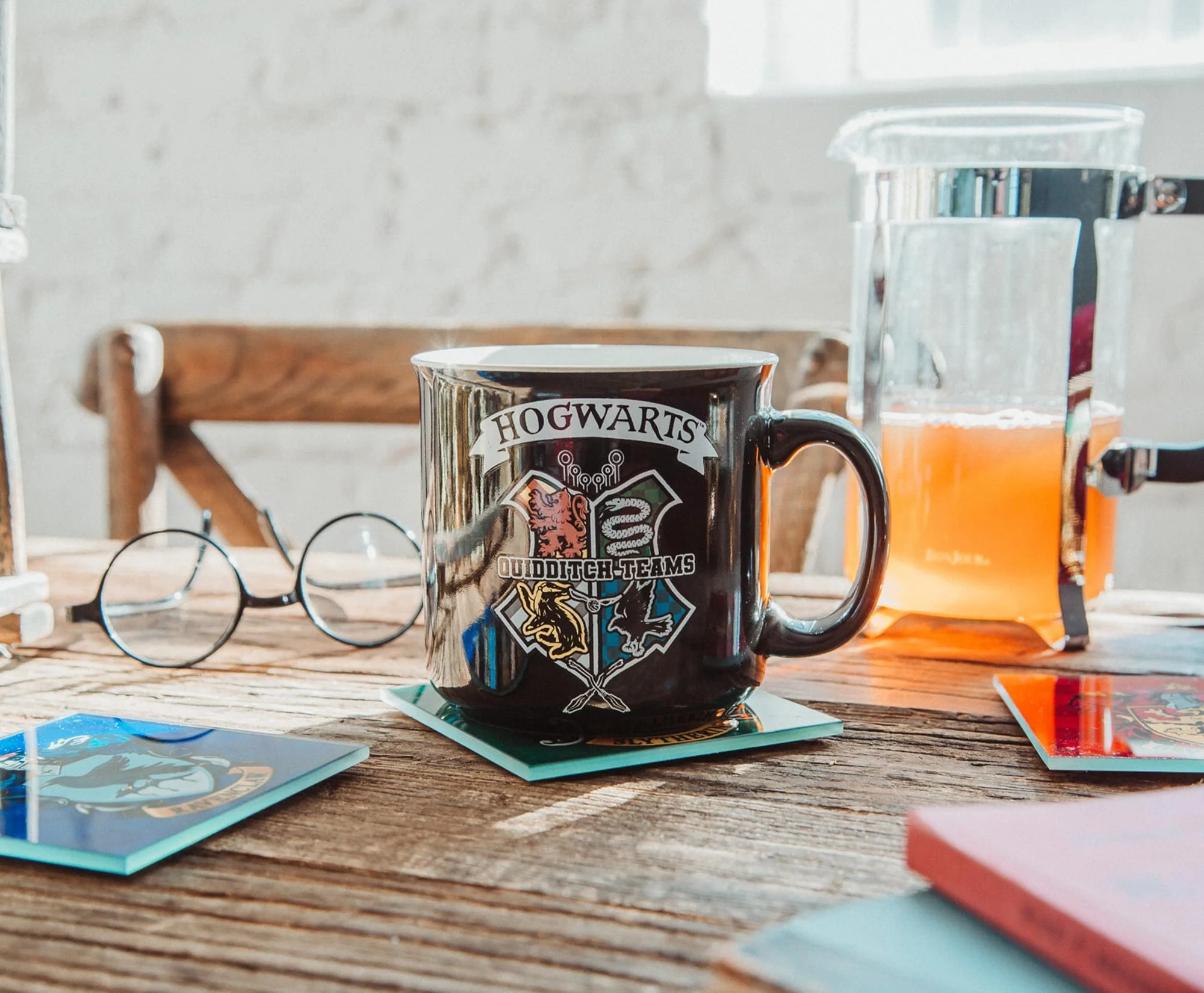 Harry Potter Quidditch Crest Ceramic Camper Mug | Holds 20 Ounces - Image 6