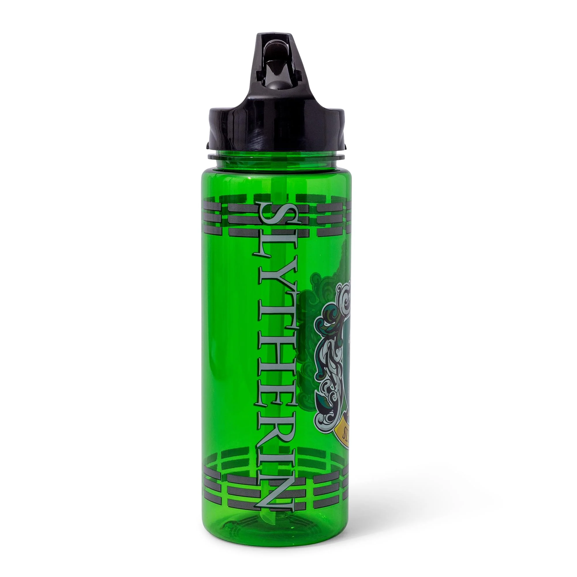 Harry Potter Slytherin Crest Water Bottle With Handle Lid | Holds 20 Ounces - Image 2