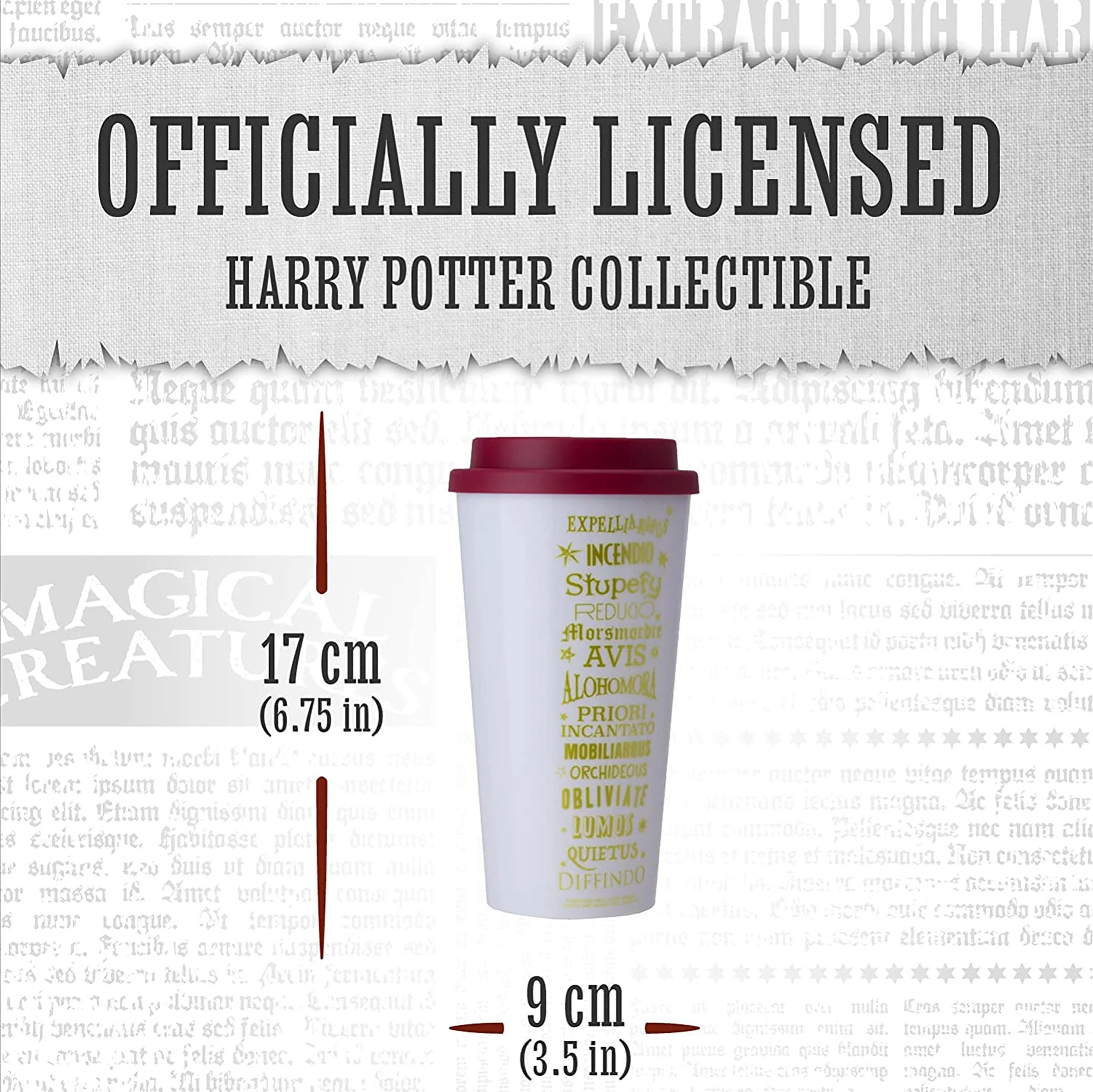 Harry Potter Spells 15 Ounce Plastic Travel Mug - Image 3