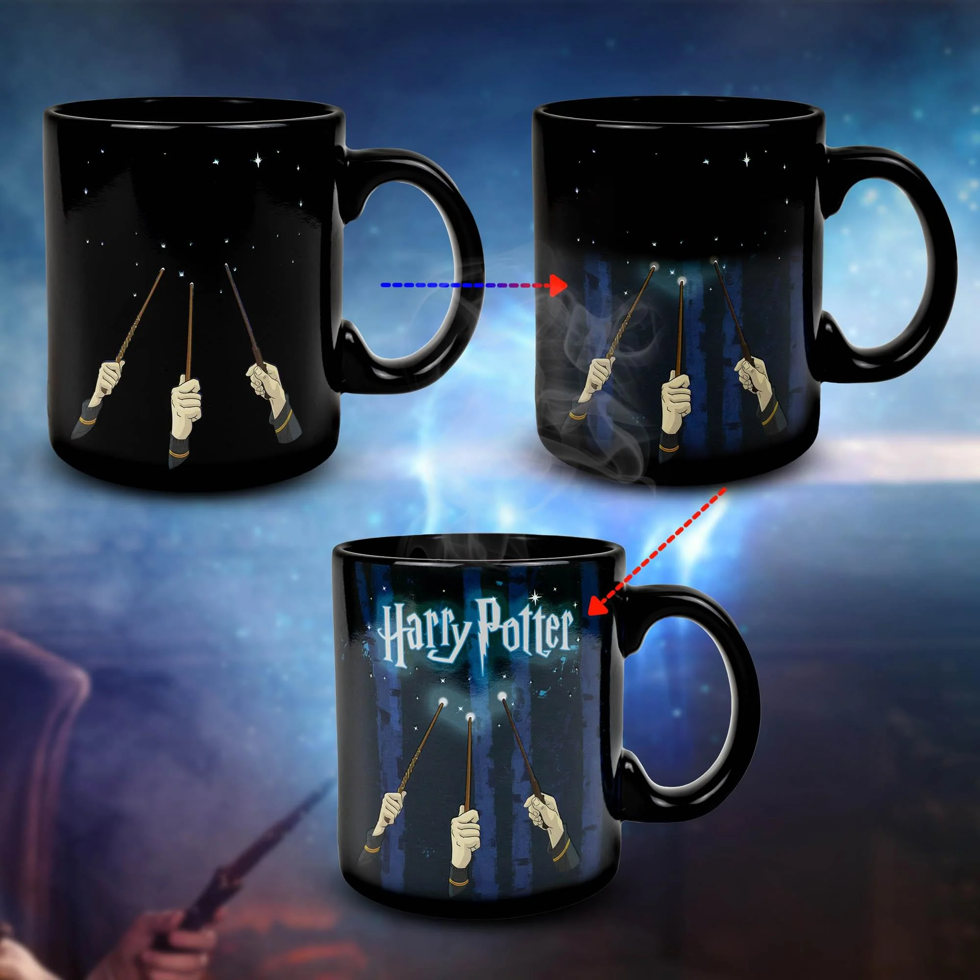 Harry Potter Wands Heat-Reveal Mug | Holds 20 Ounces - Image 10