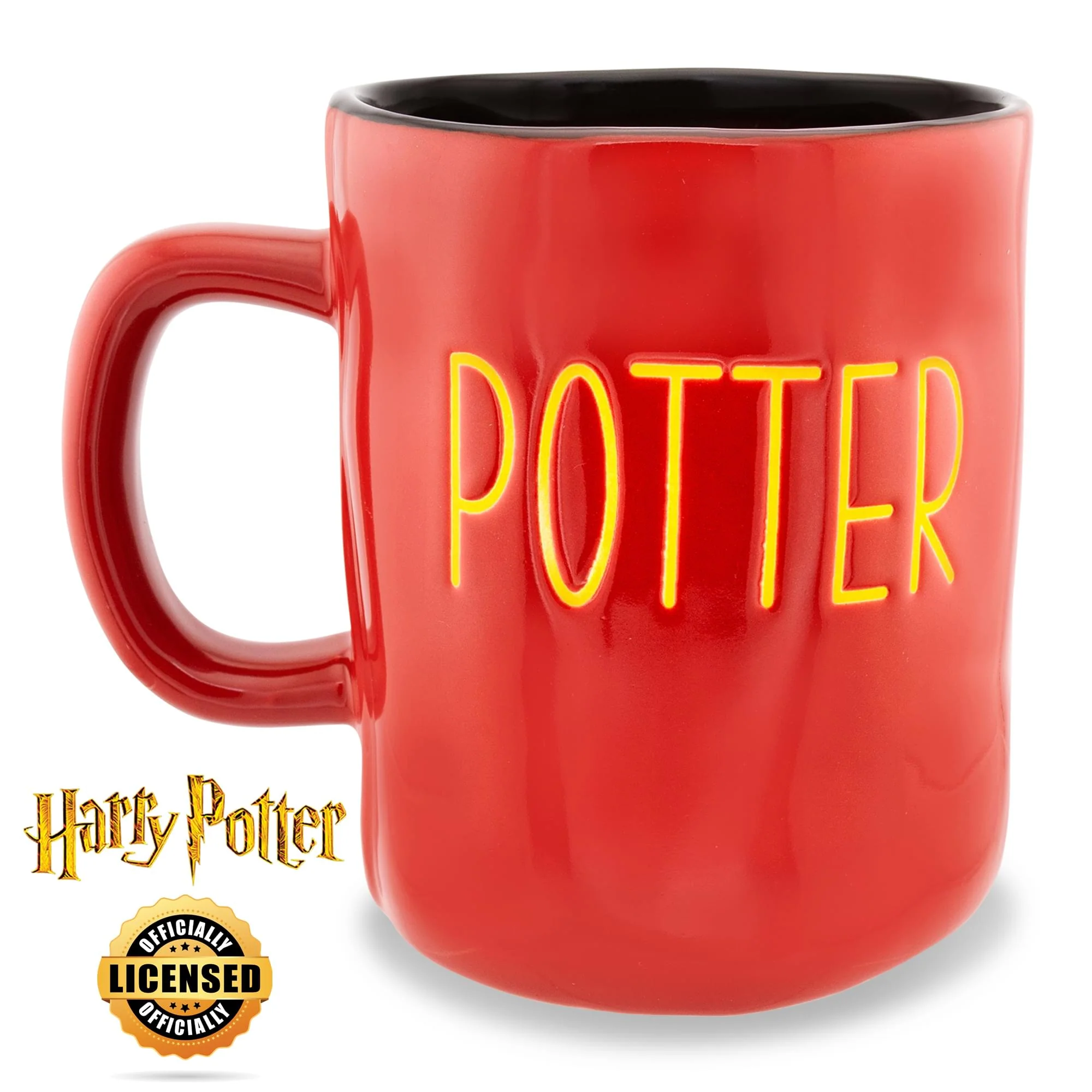 Harry Potter Wax Resist Ceramic Pottery Mug | Holds 25 Ounces - Image 2