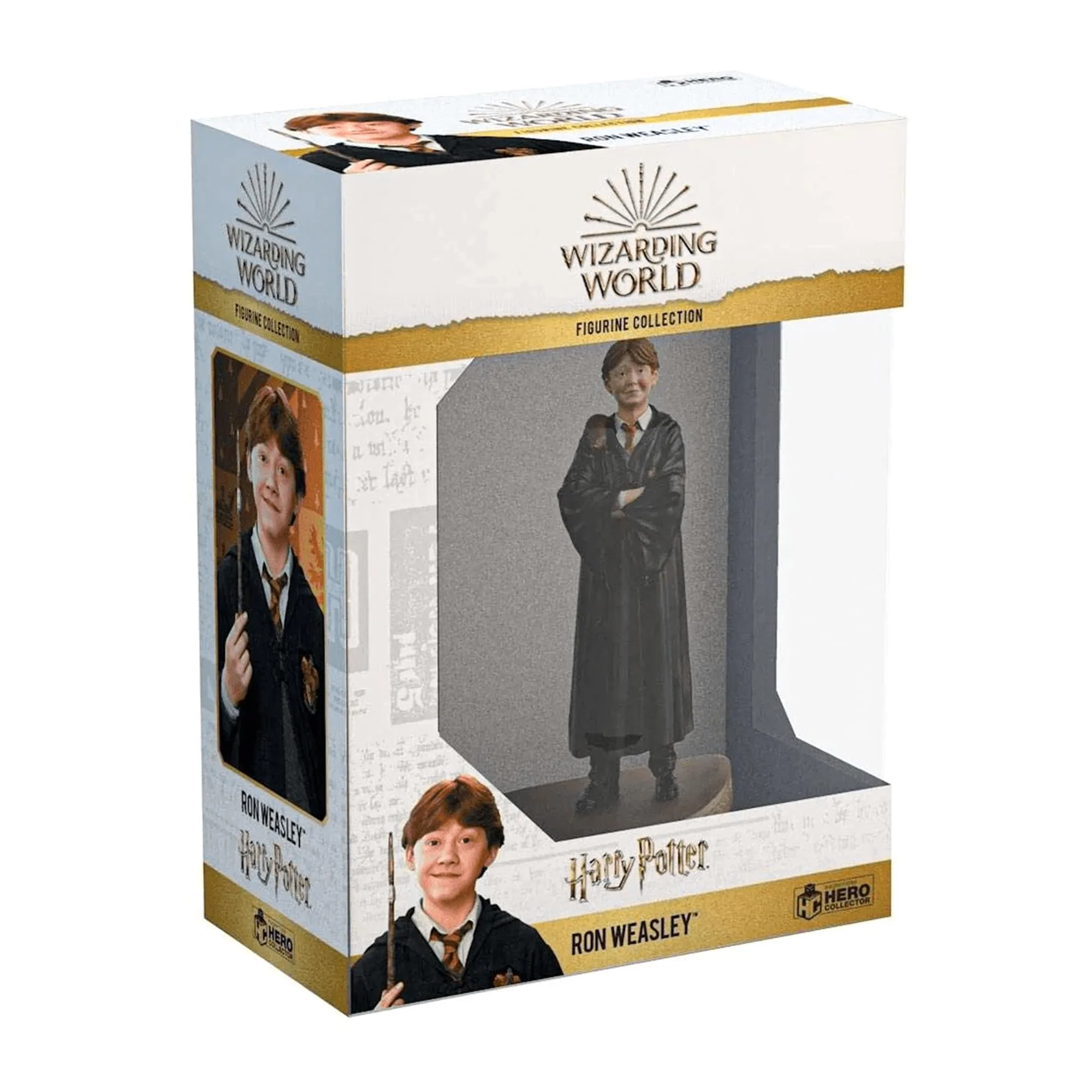 Eaglemoss Harry Potter Wizarding World 1:16 Figure 010 Ron Weasley (w/ Scabbers) - Image 5