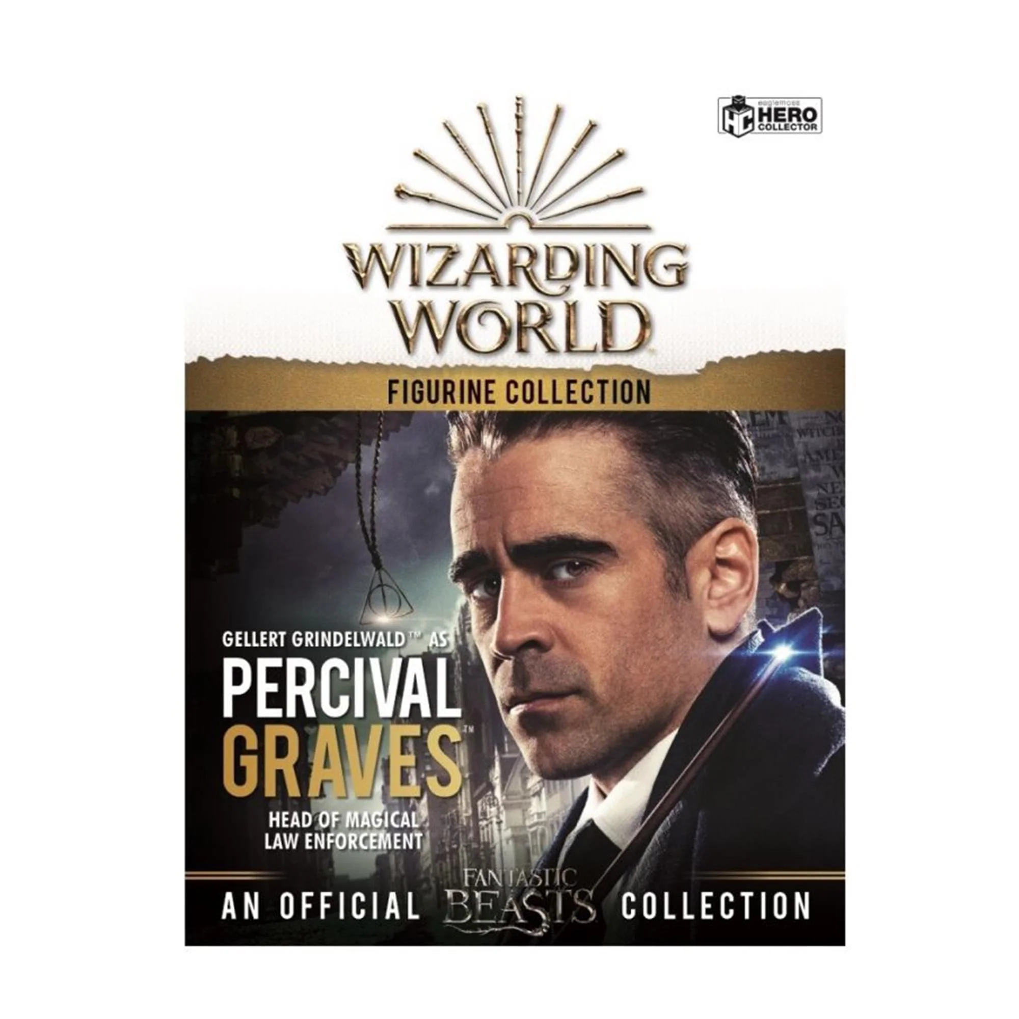 Eaglemoss Harry Potter Wizarding World 1:16 Figure | 042 Percival Graves - Image 4
