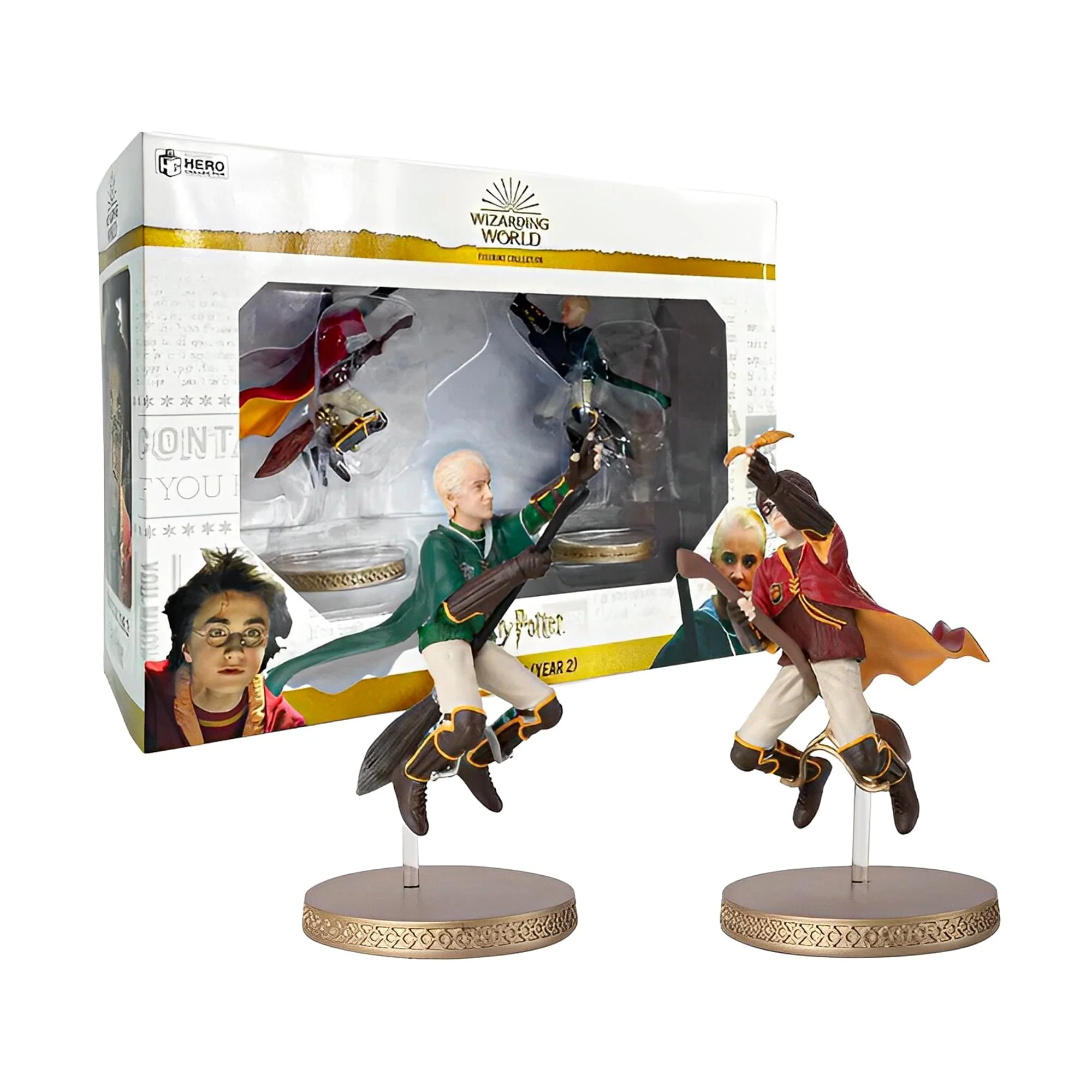 Eaglemoss Harry Potter Wizarding World 1:16 Figure | Sp007 Quidditch Duo - Image 5
