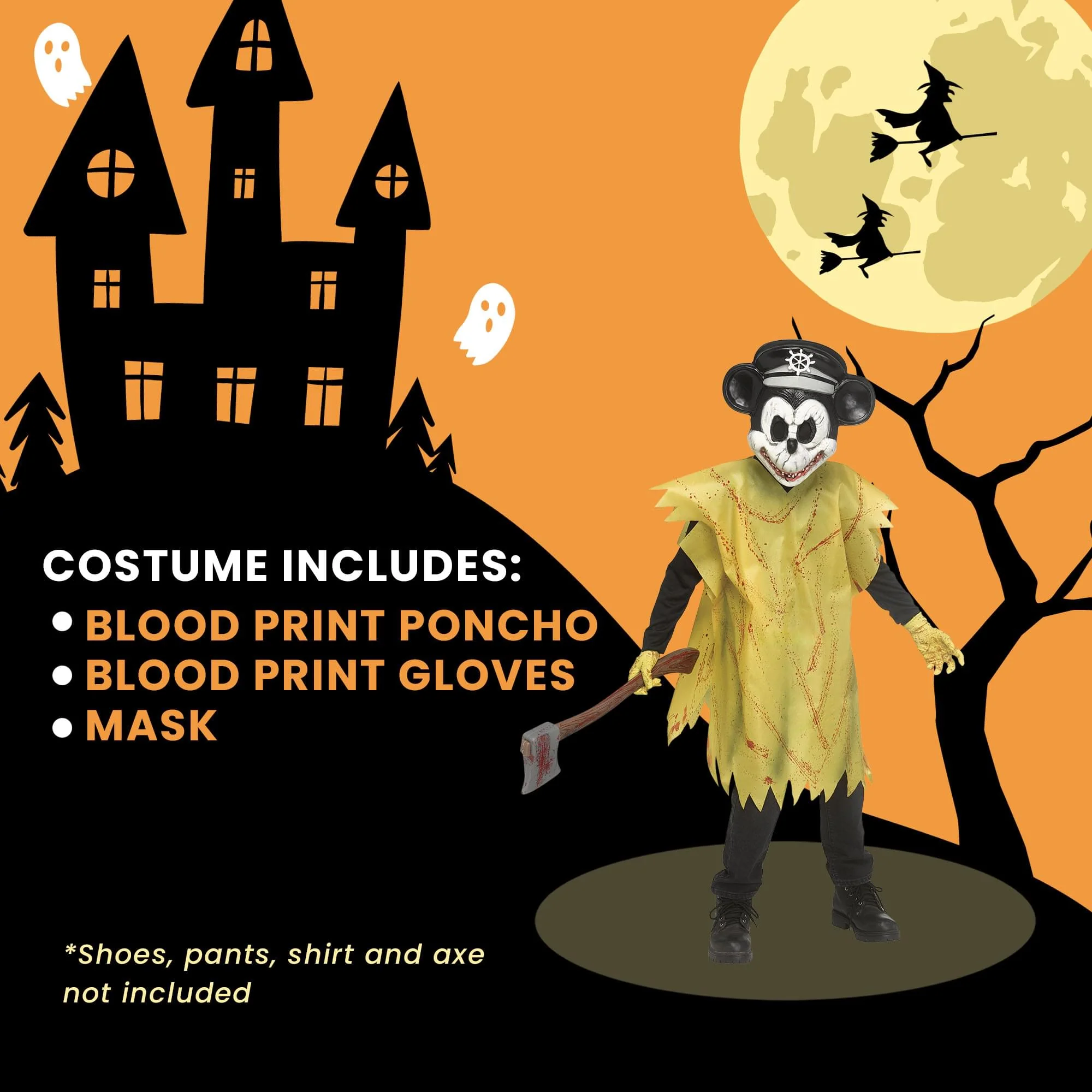 Haunted Steamboat Killie Child Costume - Image 22