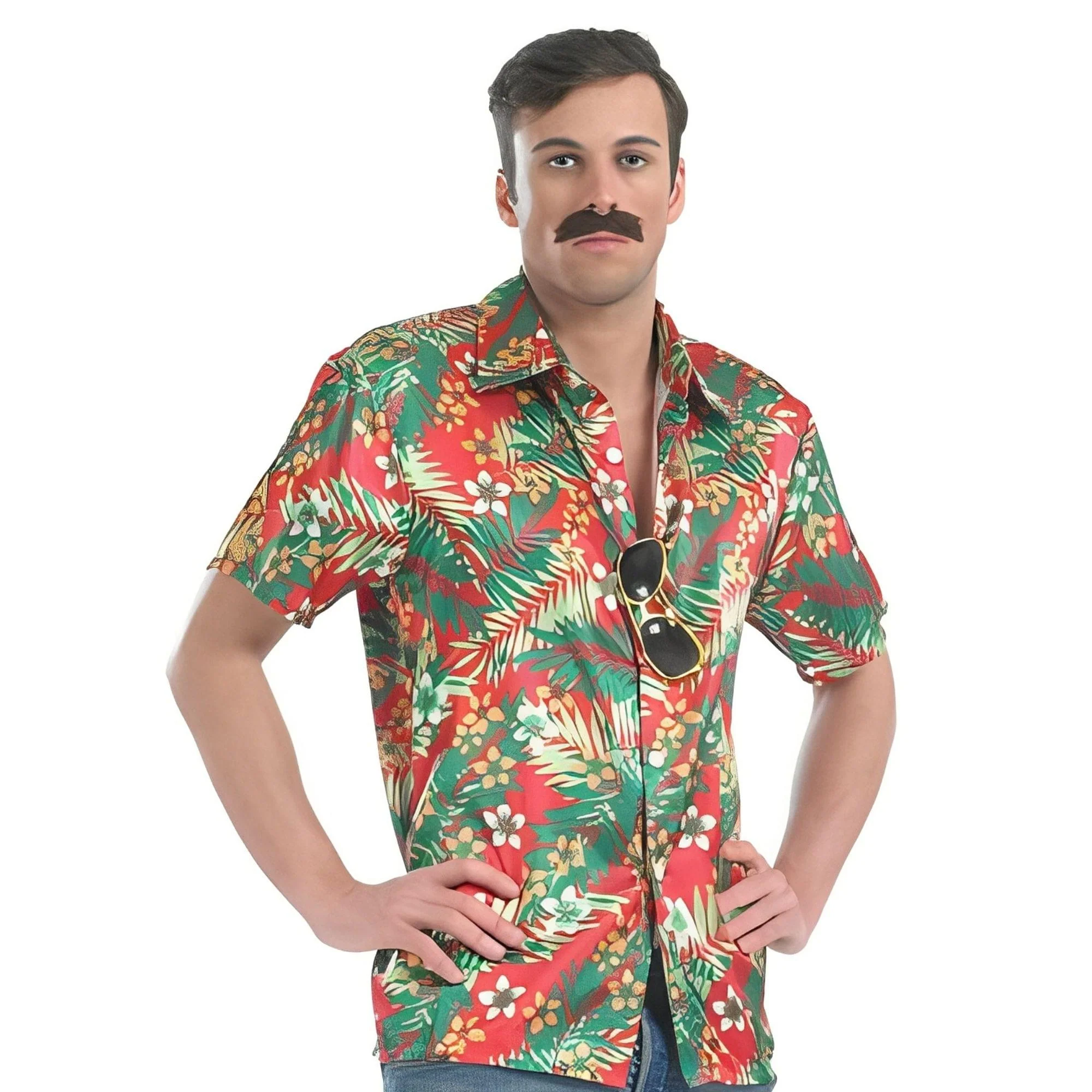 Hawaiian Adult Costume Shirt - Image 10