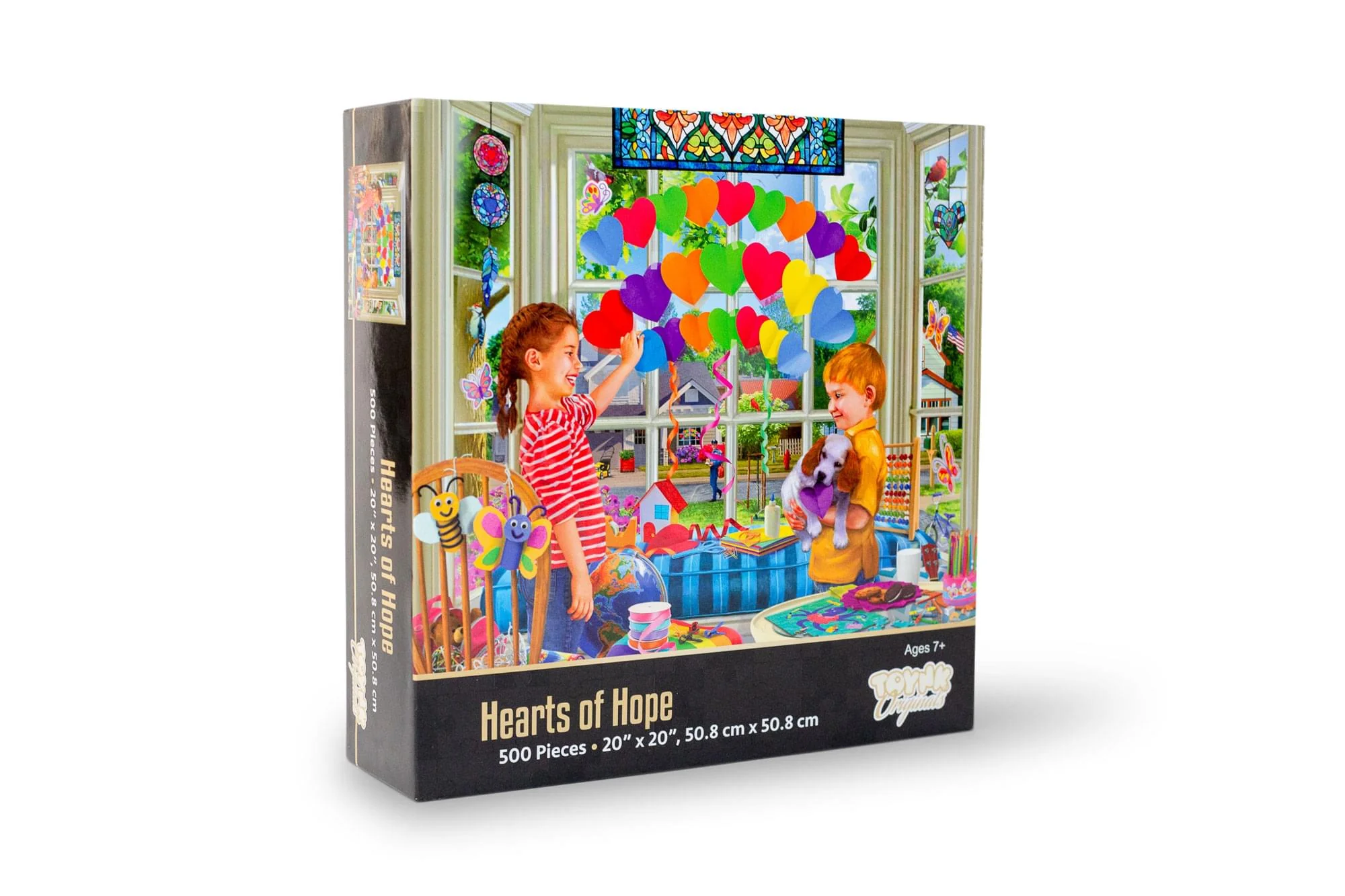 Hearts of Hope Family Craft Puzzle For Adults And Kids | 500 Piece Jigsaw Puzzle - Image 2