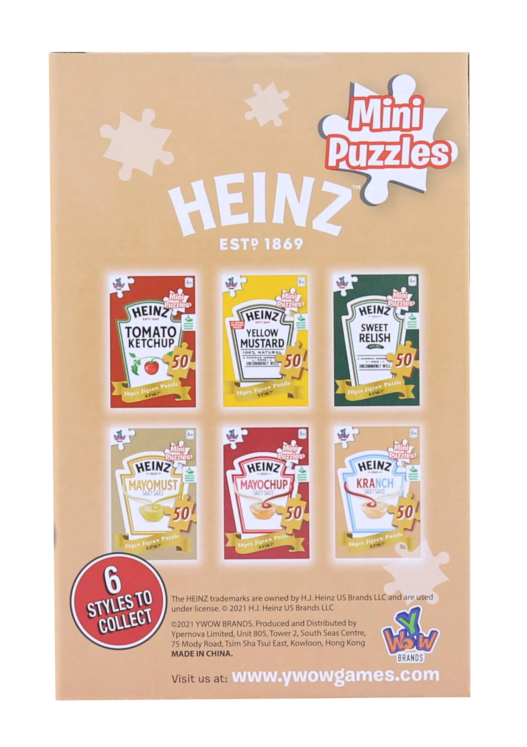 Heinz 50 Piece Mini Jigsaw Puzzle | Kranch Sauce - Image 2