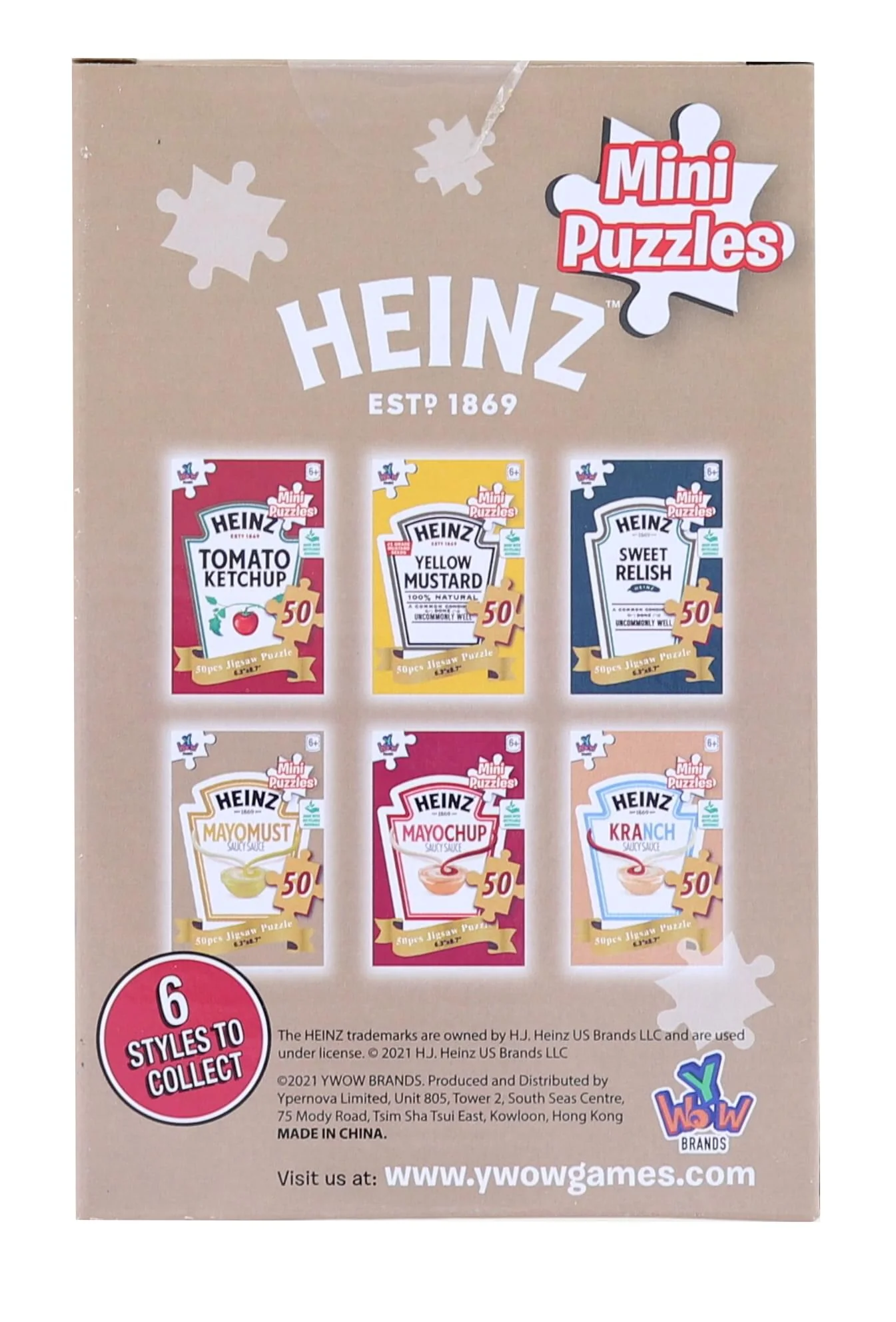 Heinz 50 Piece Mini Jigsaw Puzzle | Mayomust - Image 2