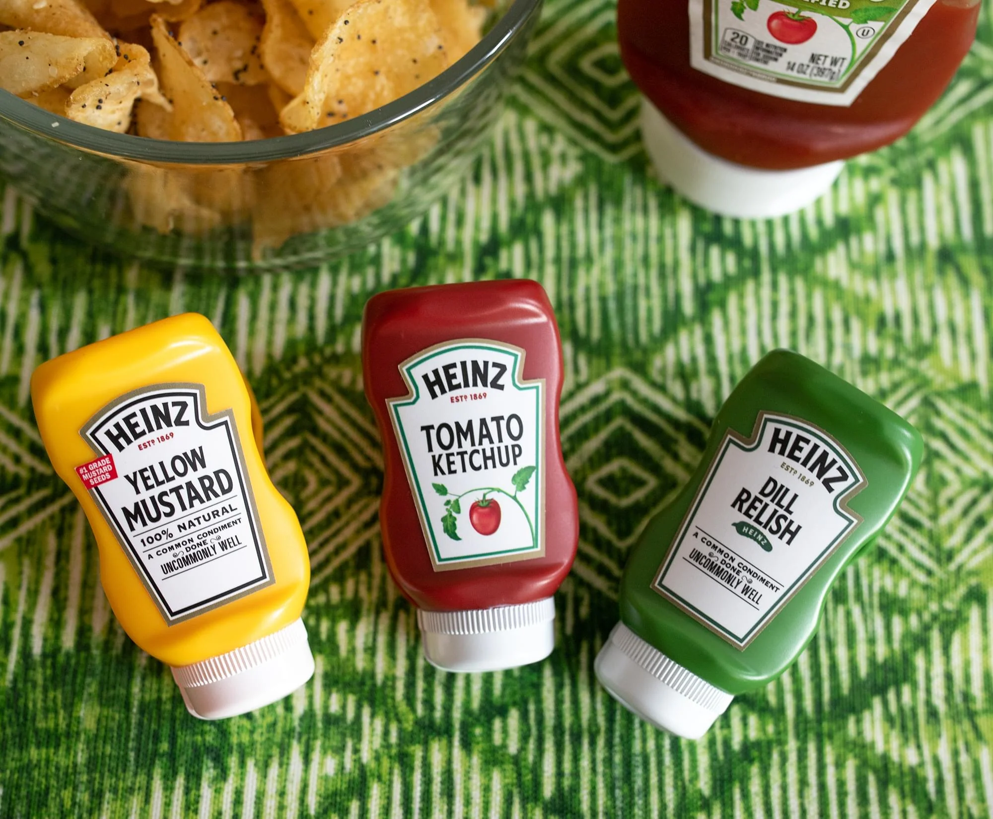 Heinz Bottle Chip Clips Picnic Pack | Set of 3 | Ketchup, Mustard, Relish - Image 6