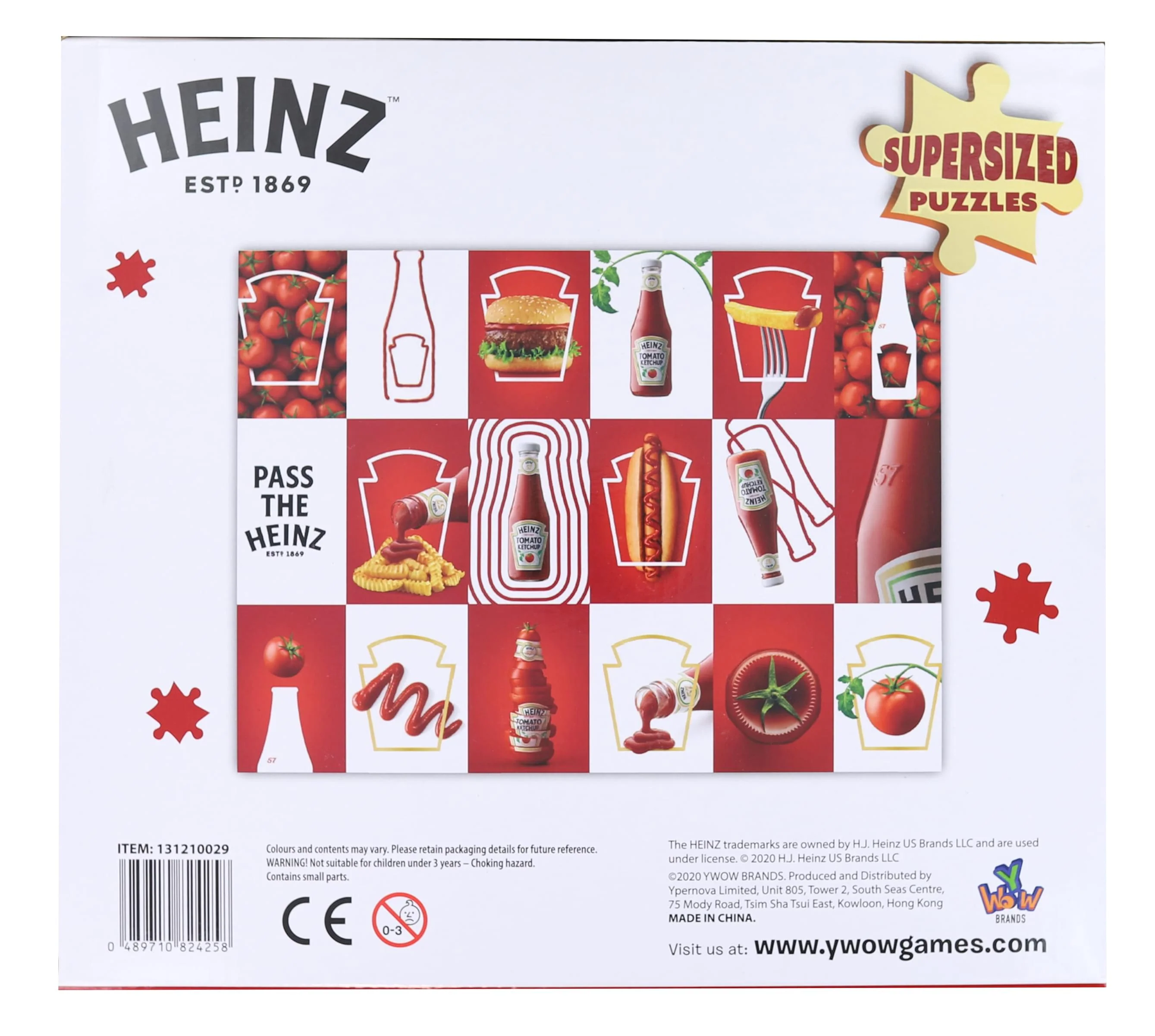 Heinz Ketchup SuperSized 1000 Piece Jigsaw Puzzle - Image 2
