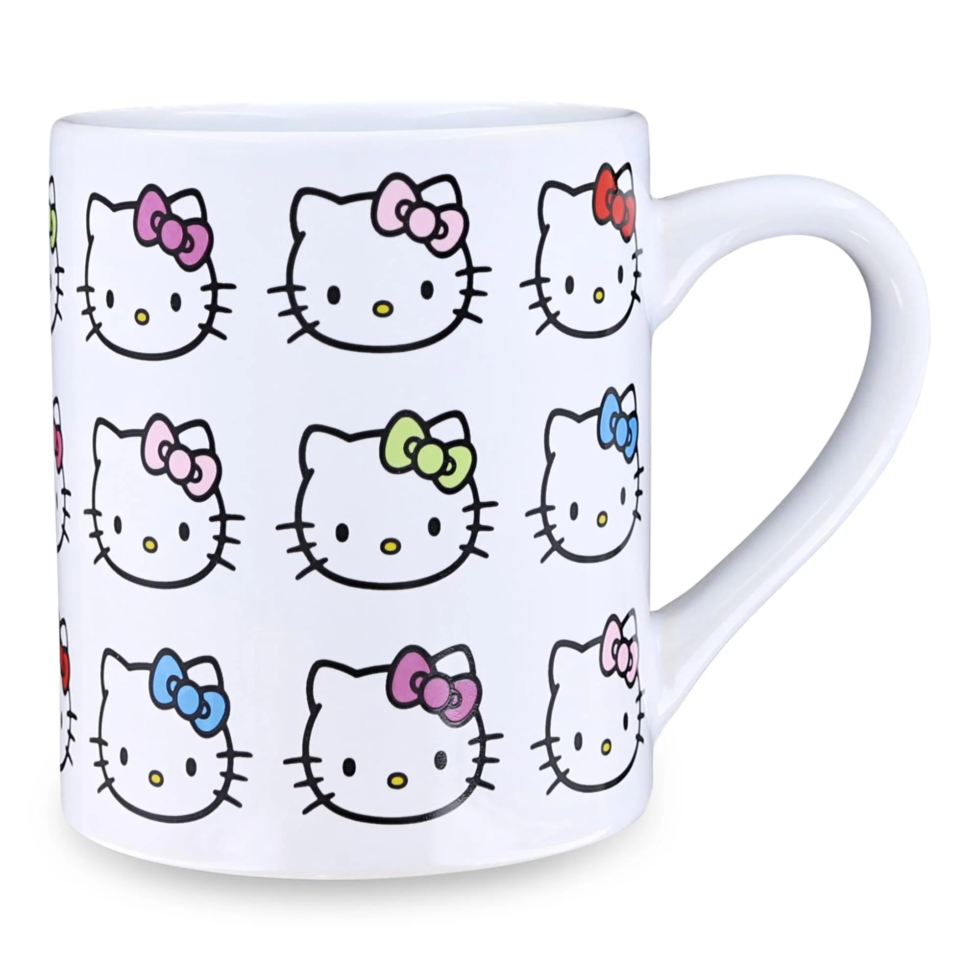 Hello Kitty Faces and Bows 14oz Ceramic Mug - Image 2