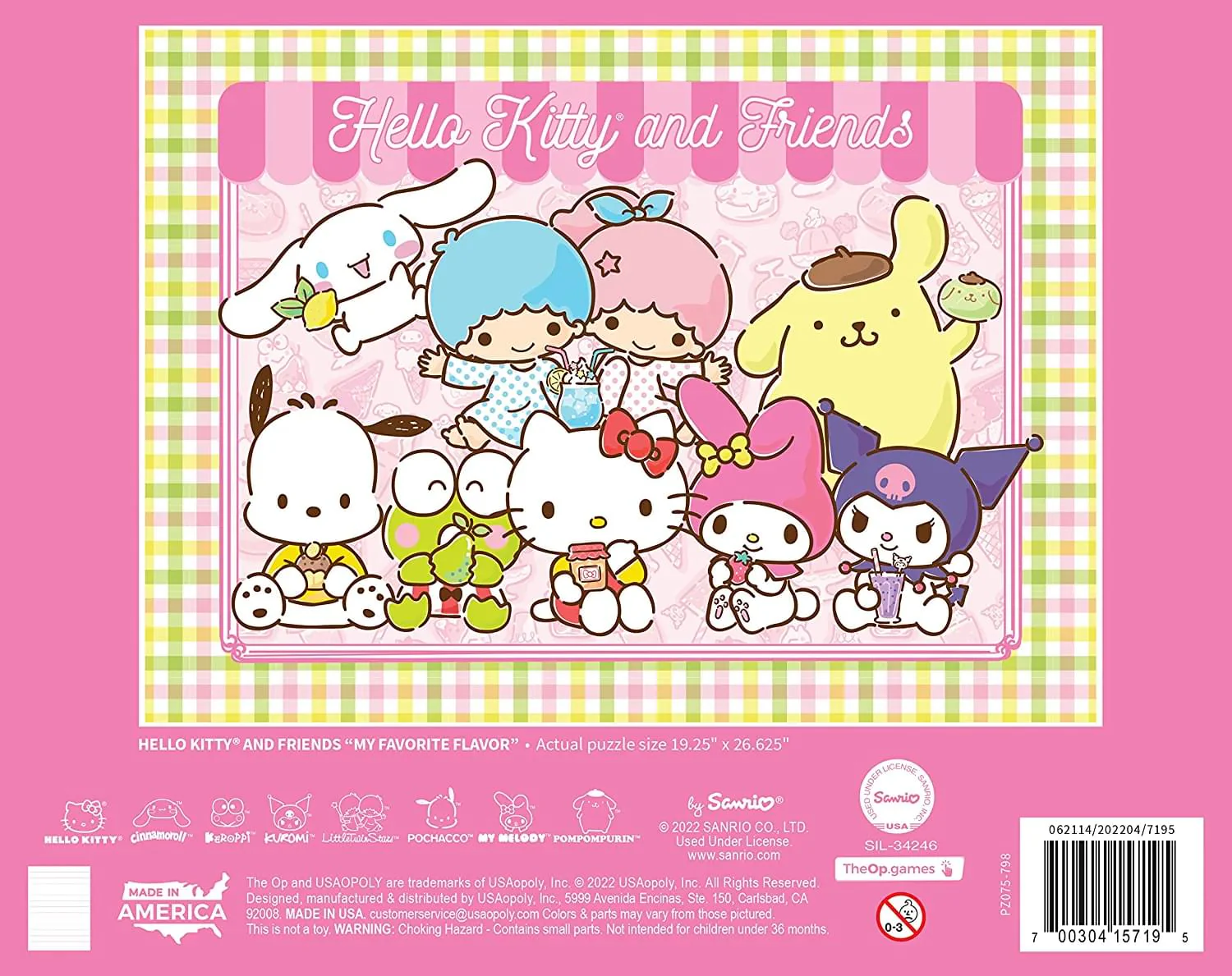 Hello Kitty & Friends 1000 Piece Jigsaw Puzzle - Image 4