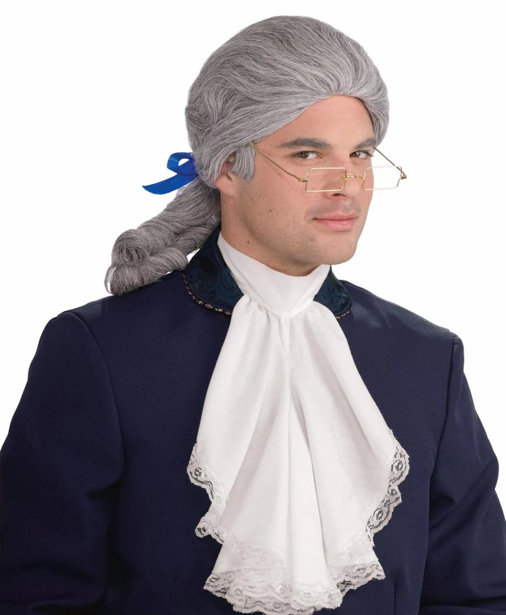Historical Gray Costume Wig