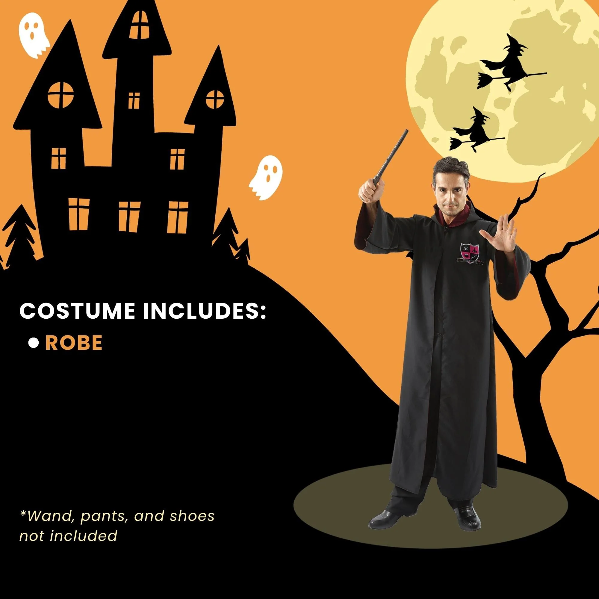 Hocus Pocus Robe Standard Adult Costume - Image 8