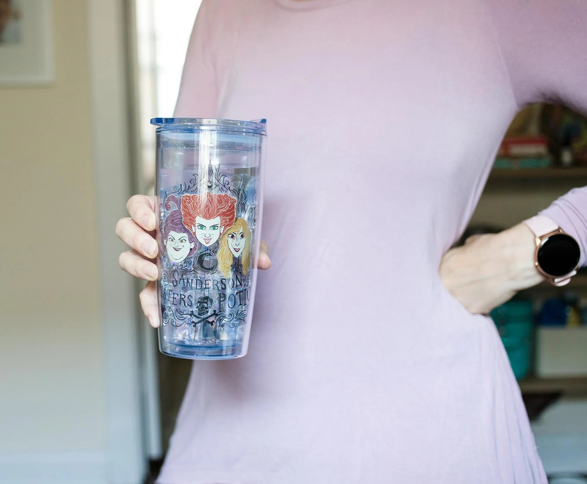 Hocus Pocus Sisters Potion 20oz Double Wall Travel Tumbler - Image 3