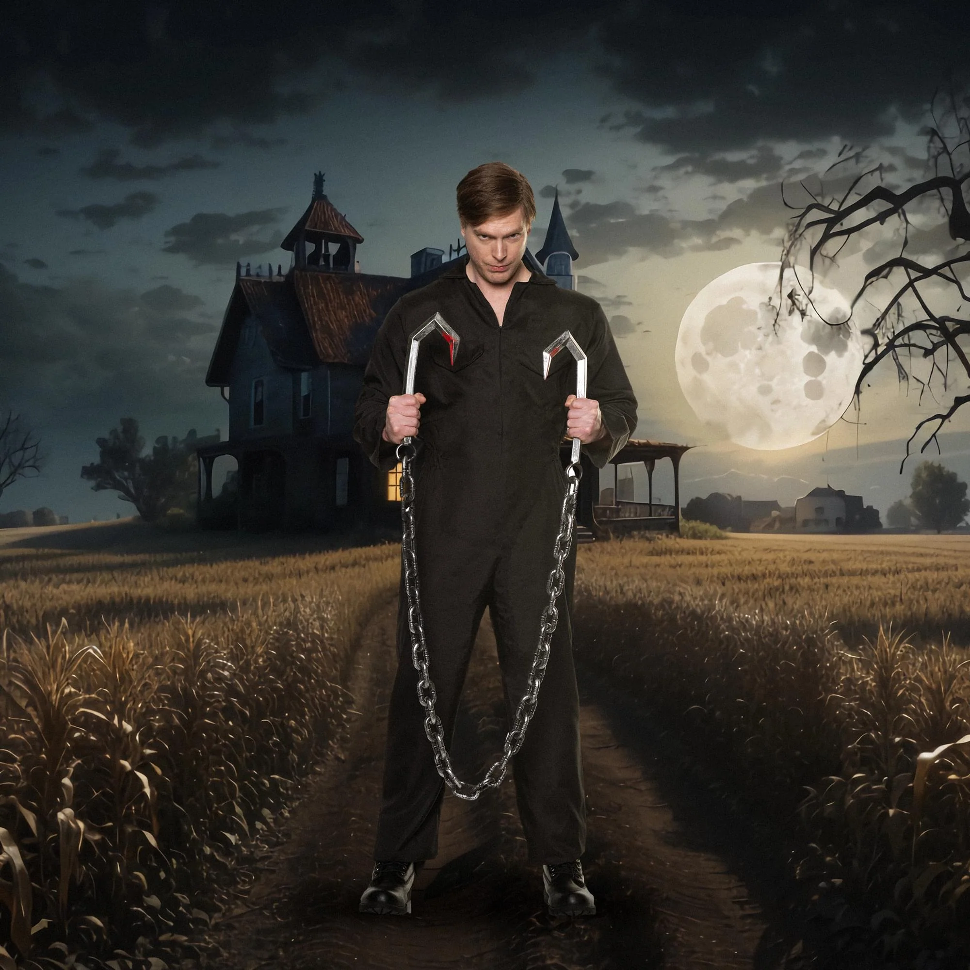 Hooks & Chain 88 Inch Foam Adult Costume Accessory - Image 3