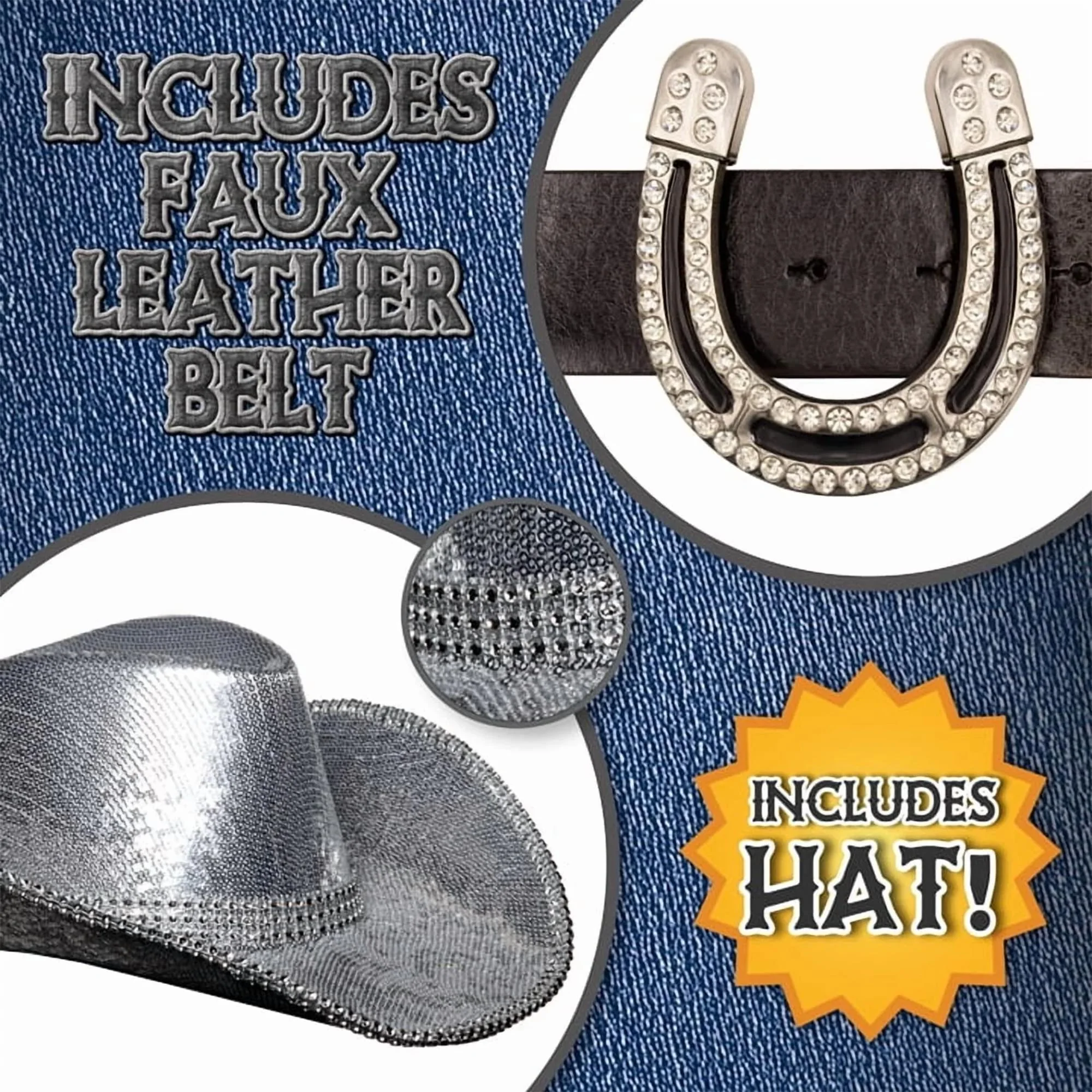 Hot Spurs Western Rodeo Adult Women's Costume Dress - Image 26