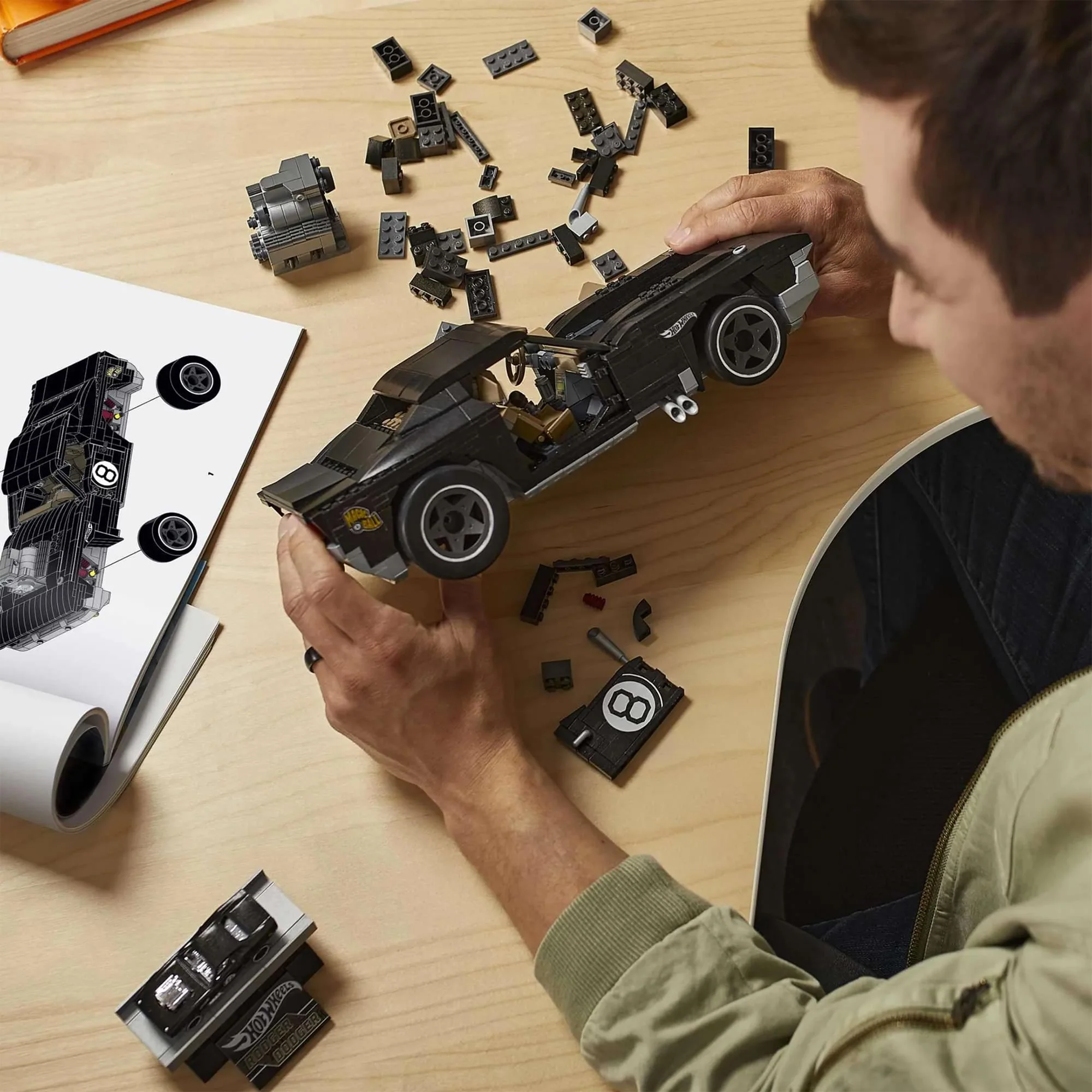 Hot Wheels Mega Construx Rodger Dodger Building Set - Image 5