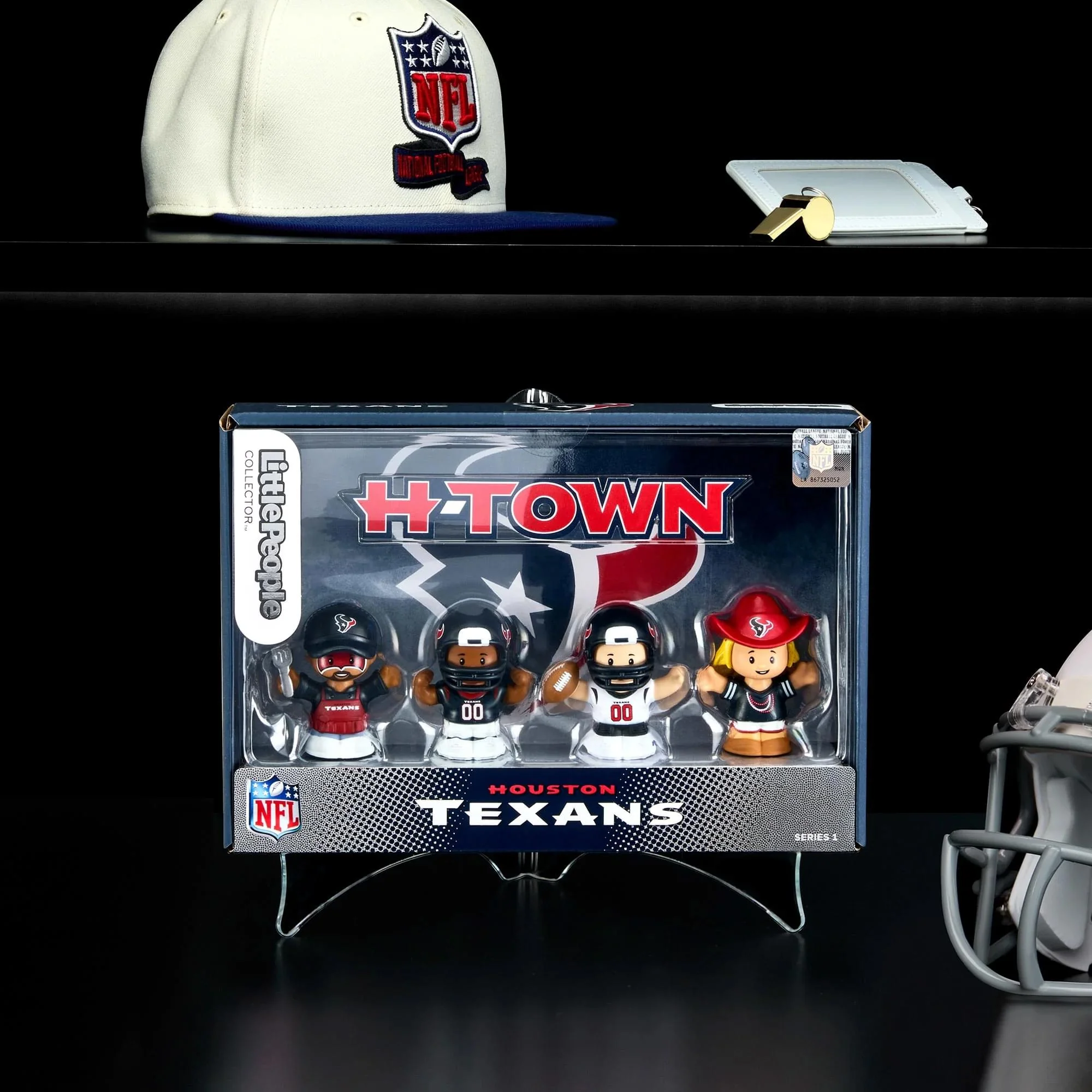 Houston Texans 4-Piece NFL Little People Collector Set - Image 8