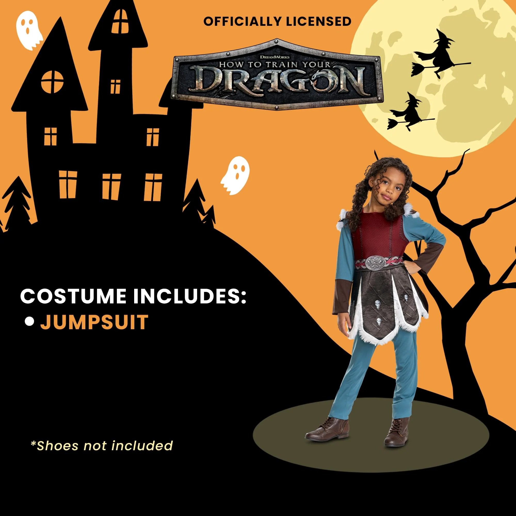How To Train Your Dragon Astrid Classic Child Costume - Image 5