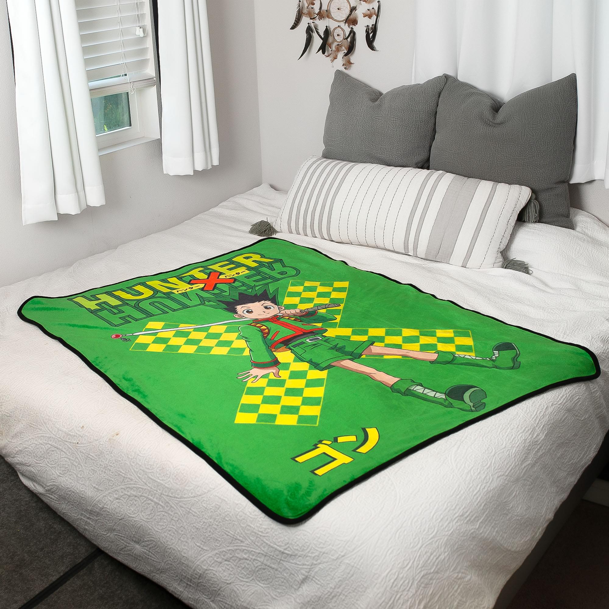Hunter X Hunter Gon Freecss Fleece Throw Blanket | 45 x 60 Inches - Image 6