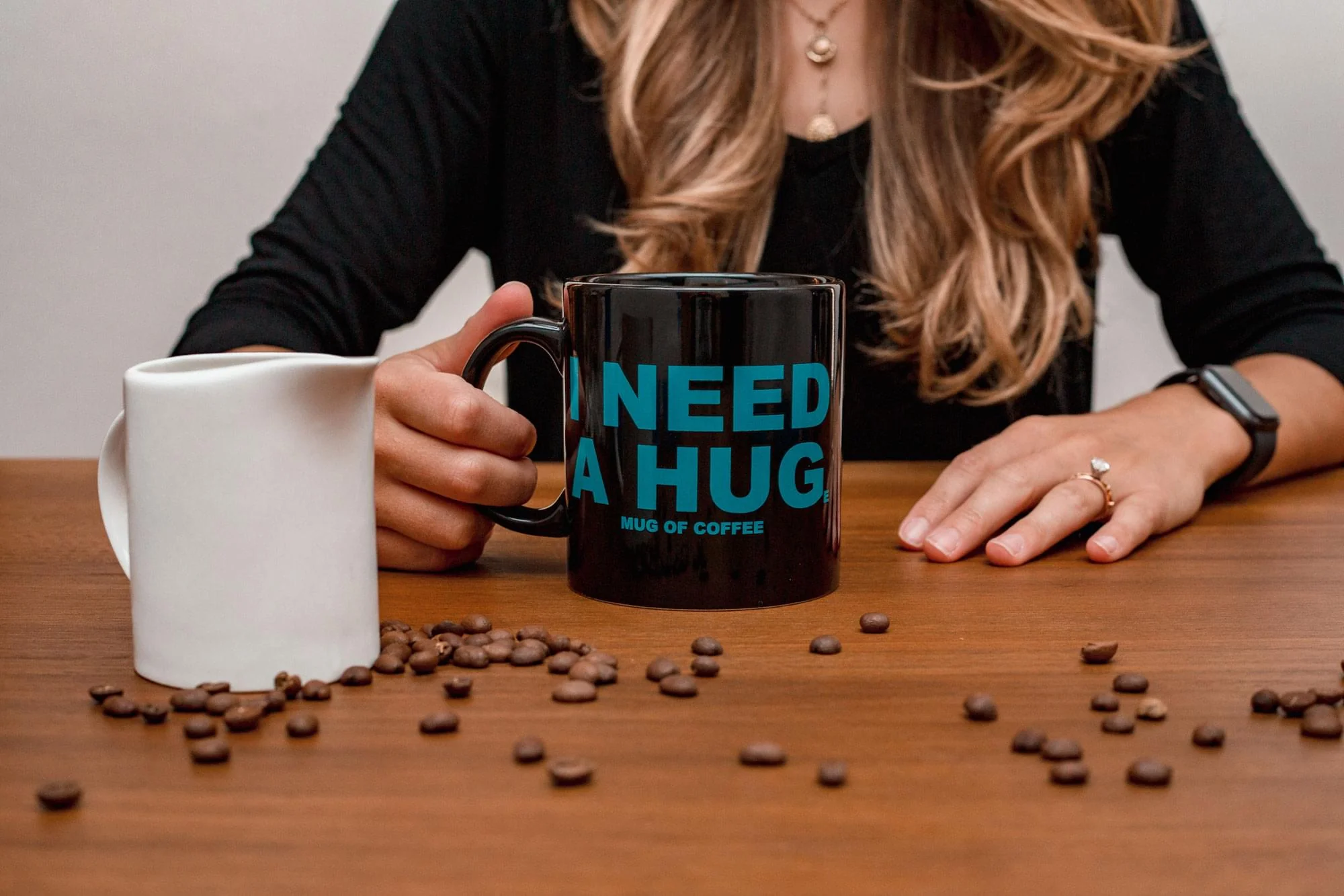 "I Need a HUGe Mug of Coffee" Ceramic Mug | Large Coffee Mug | 20 Ounces - Image 5