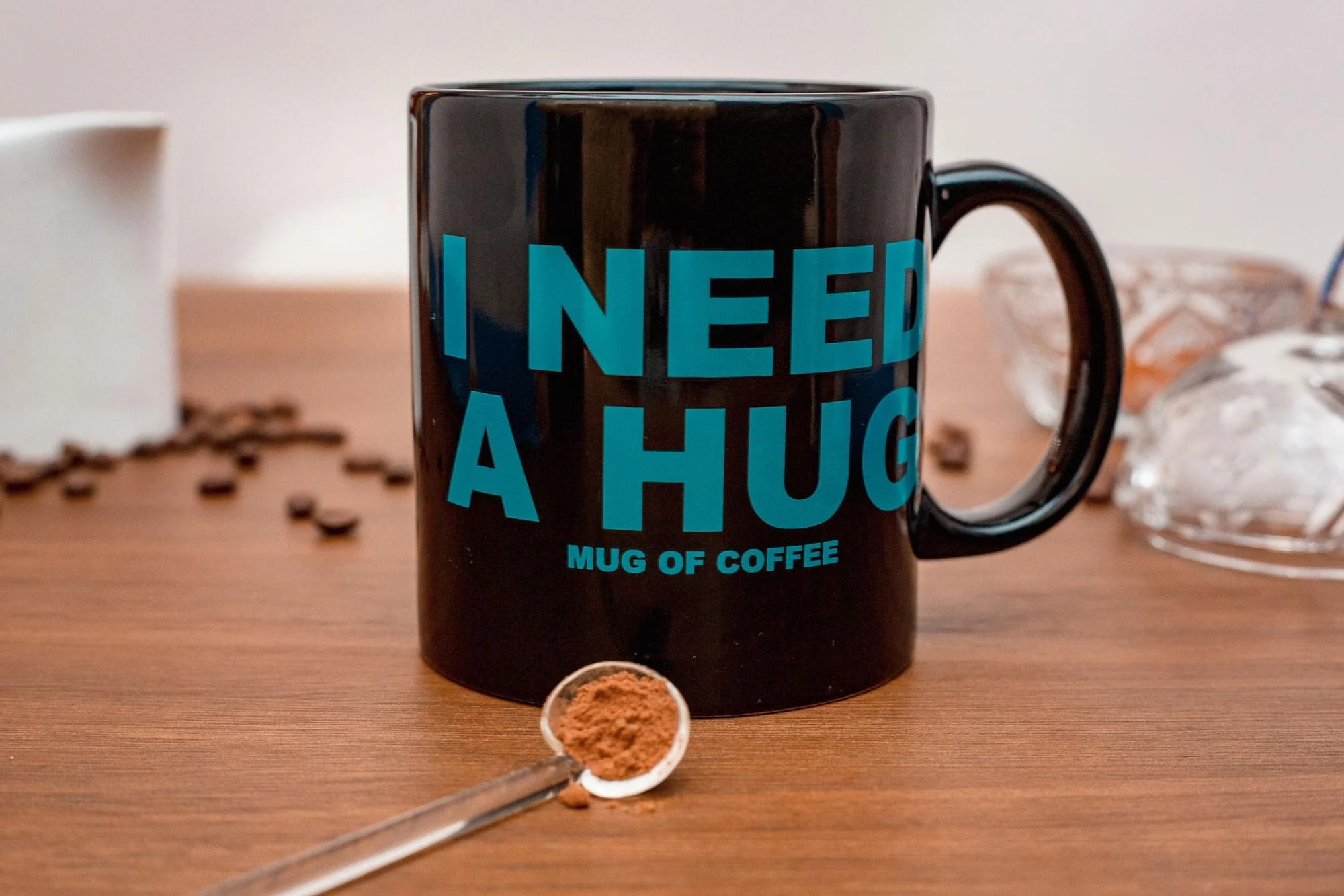 "I Need a HUGe Mug of Coffee" Ceramic Mug | Large Coffee Mug | 20 Ounces - Image 6