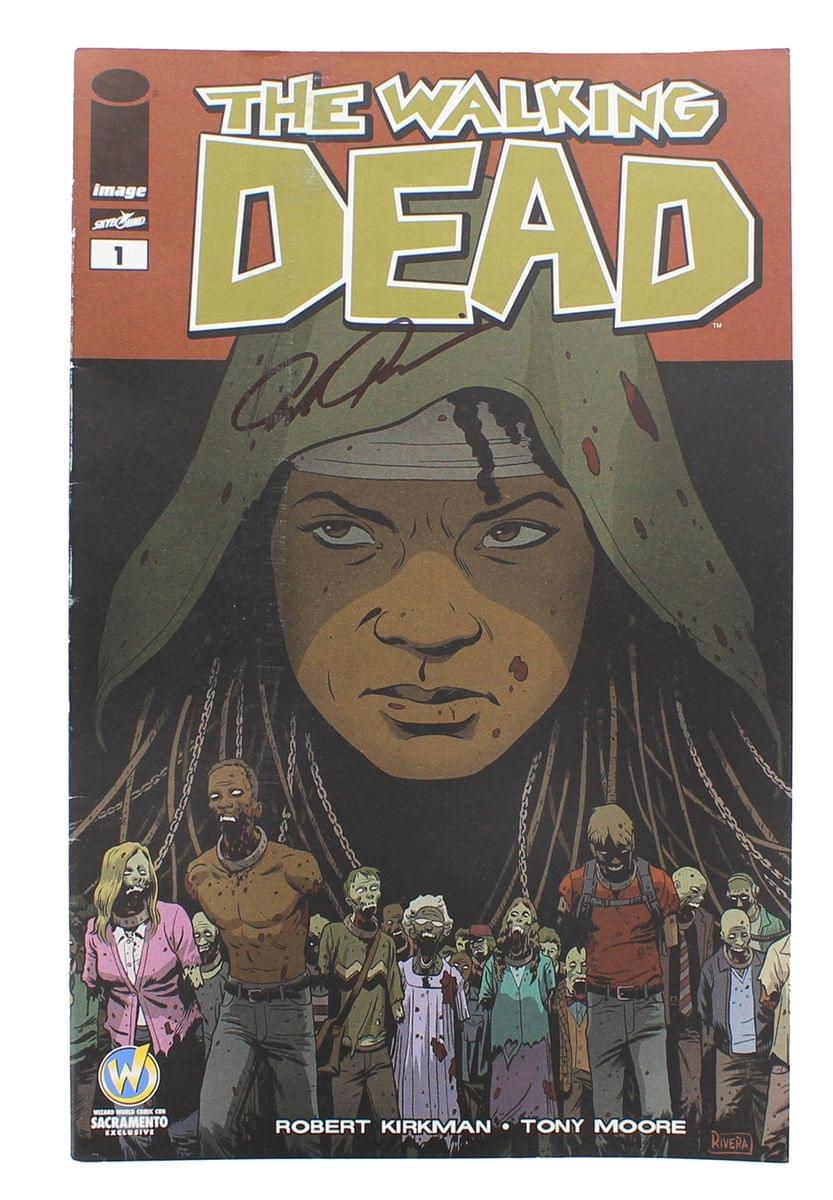 Image Comics The Walking Dead #1 | WW Sacramento Color Cover | AUTOGRAPHED - Paolo Rivera