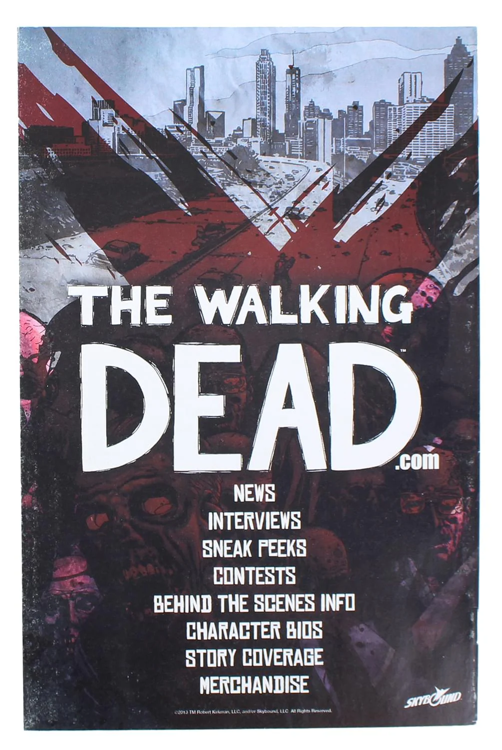 Image Comics The Walking Dead #1 | WW St Louis Color Cover - Image 2