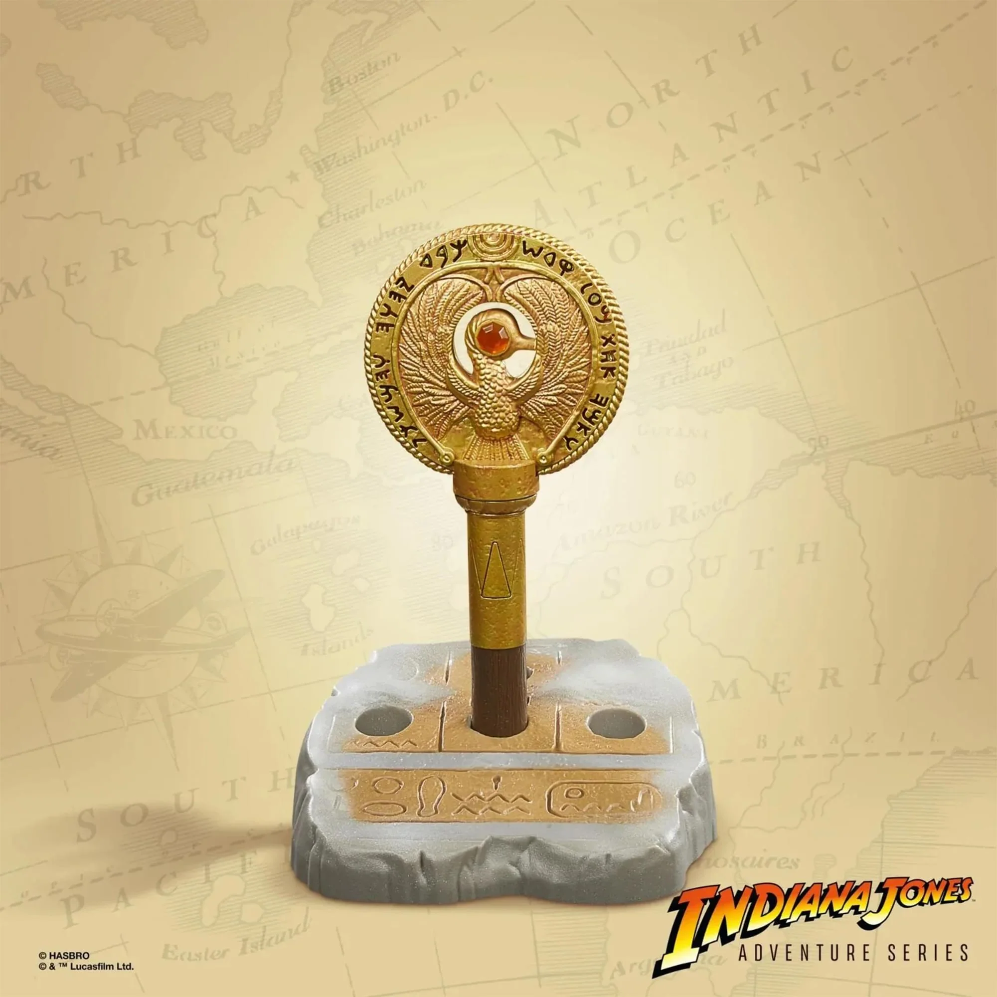 Indiana Jones Adventure Series Staff of Ra Headpiece Replica - Image 8