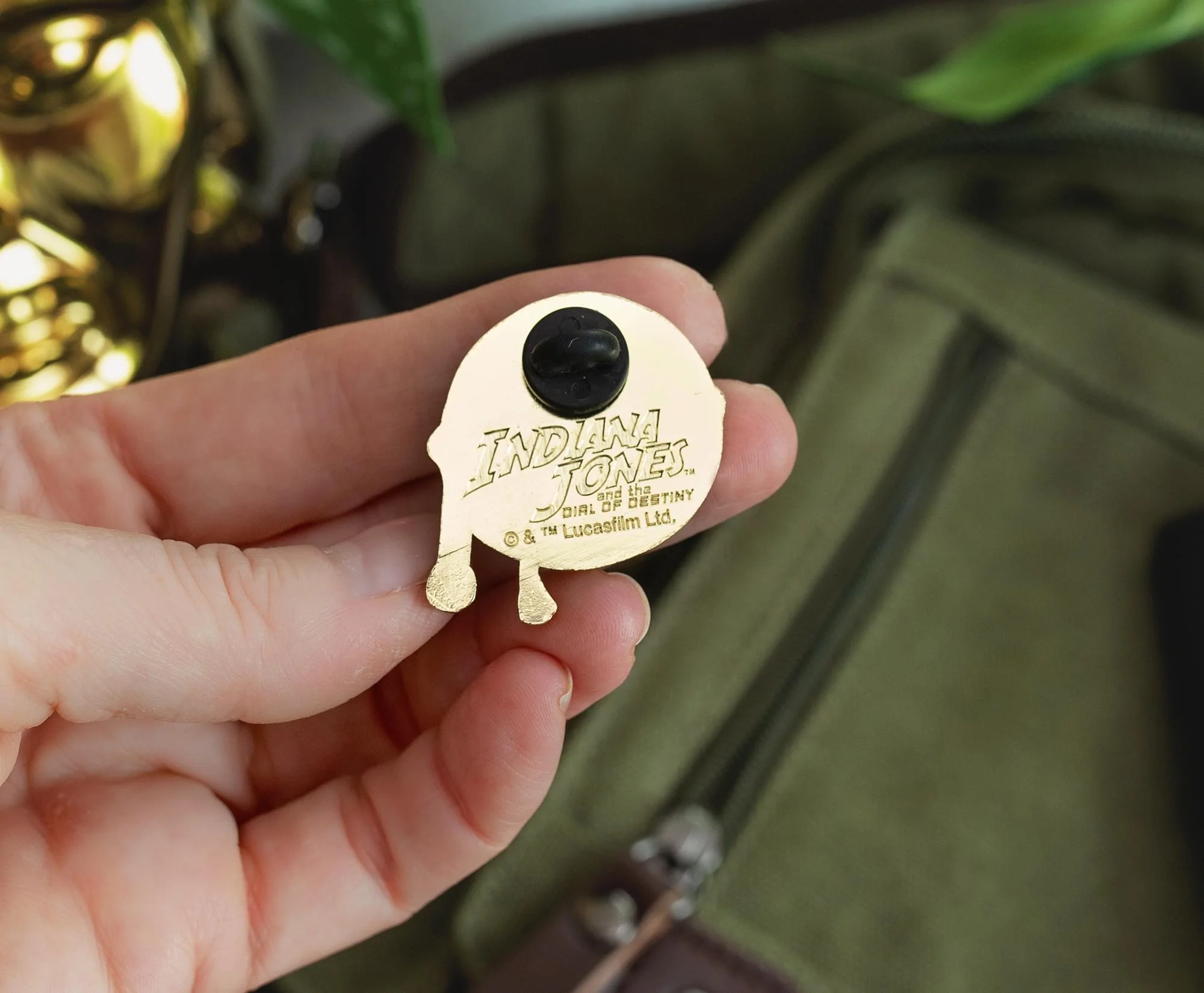 Indiana Jones and the Dial of Destiny Hat and Whip Pin | SDCC 2023 Exclusive - Image 6