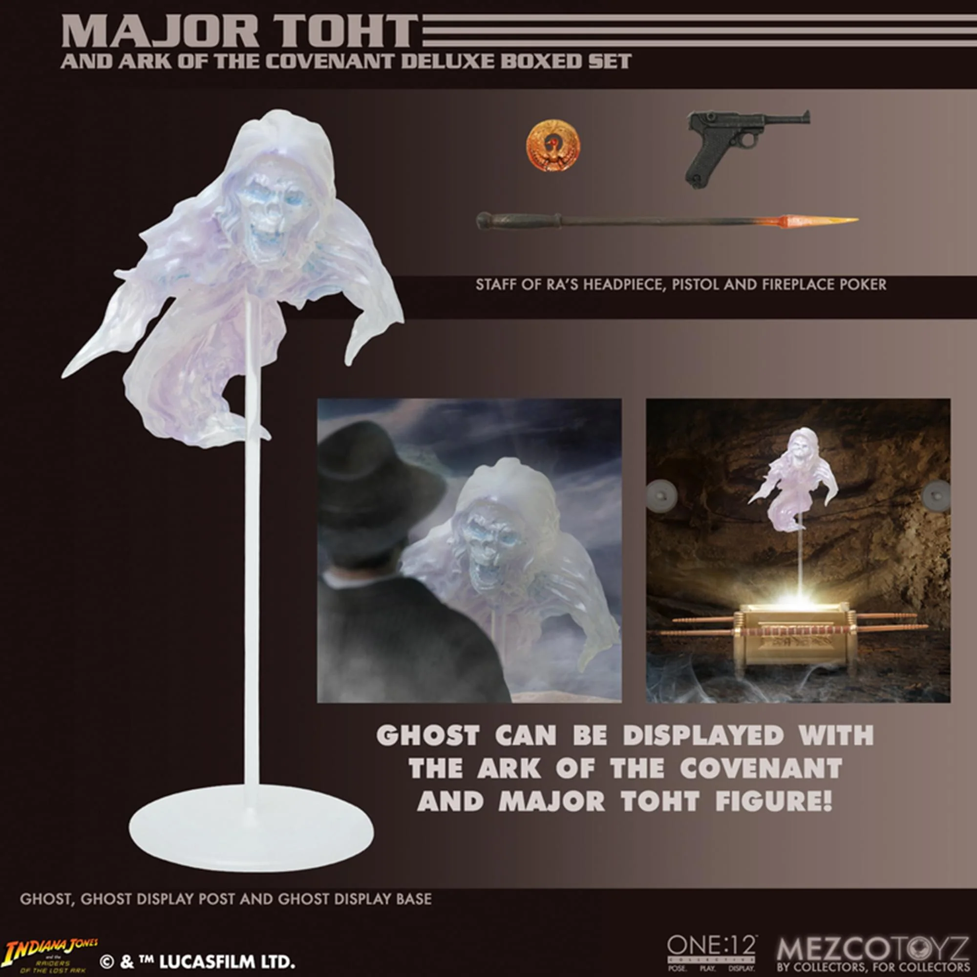 Indiana Jones One:12 Collective Major Toht and Ark Deluxe Boxed Set - Image 8