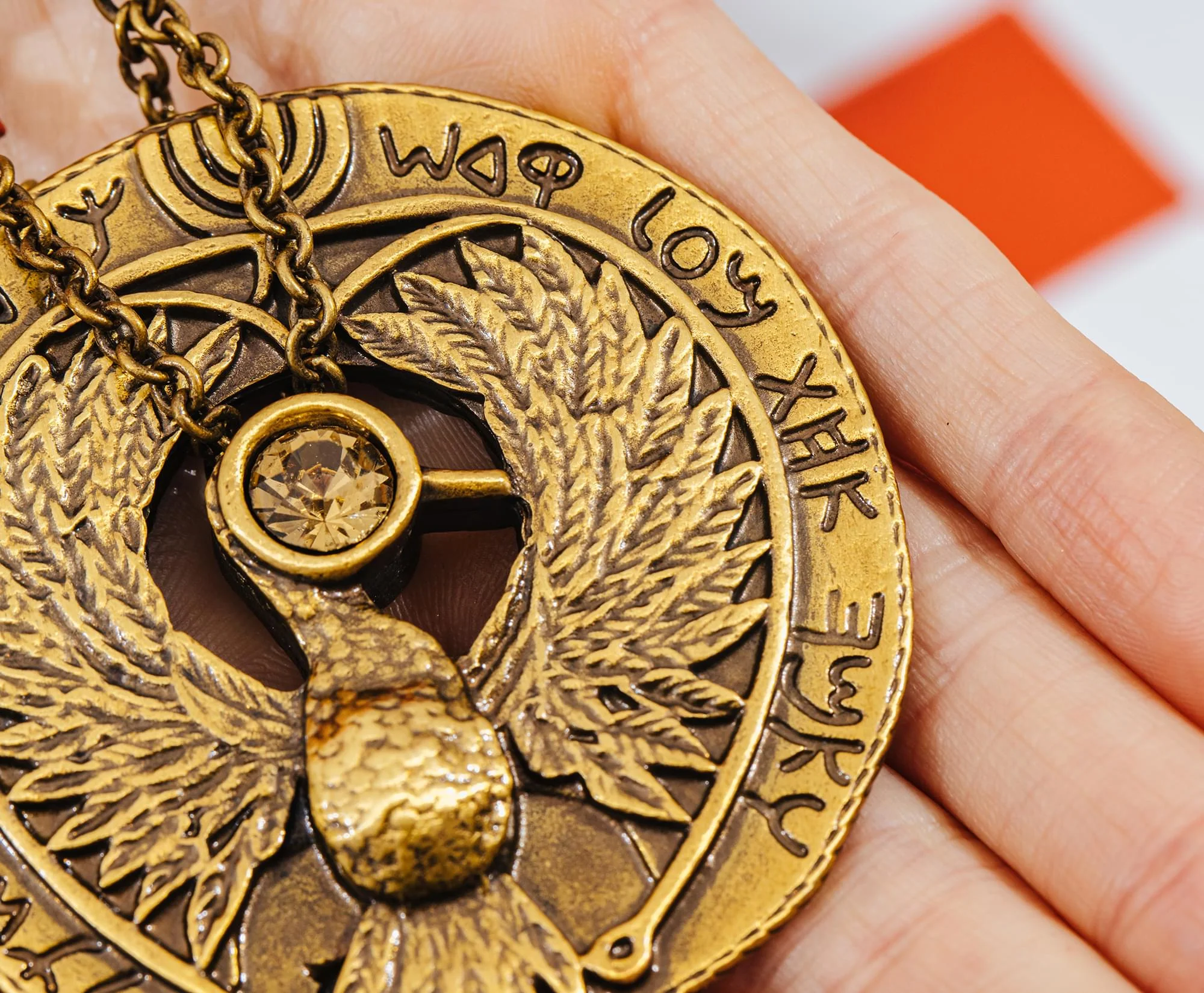 Indiana Jones Raiders Of The Lost Ark Staff Of Ra Pendant Necklace Replica - Image 7
