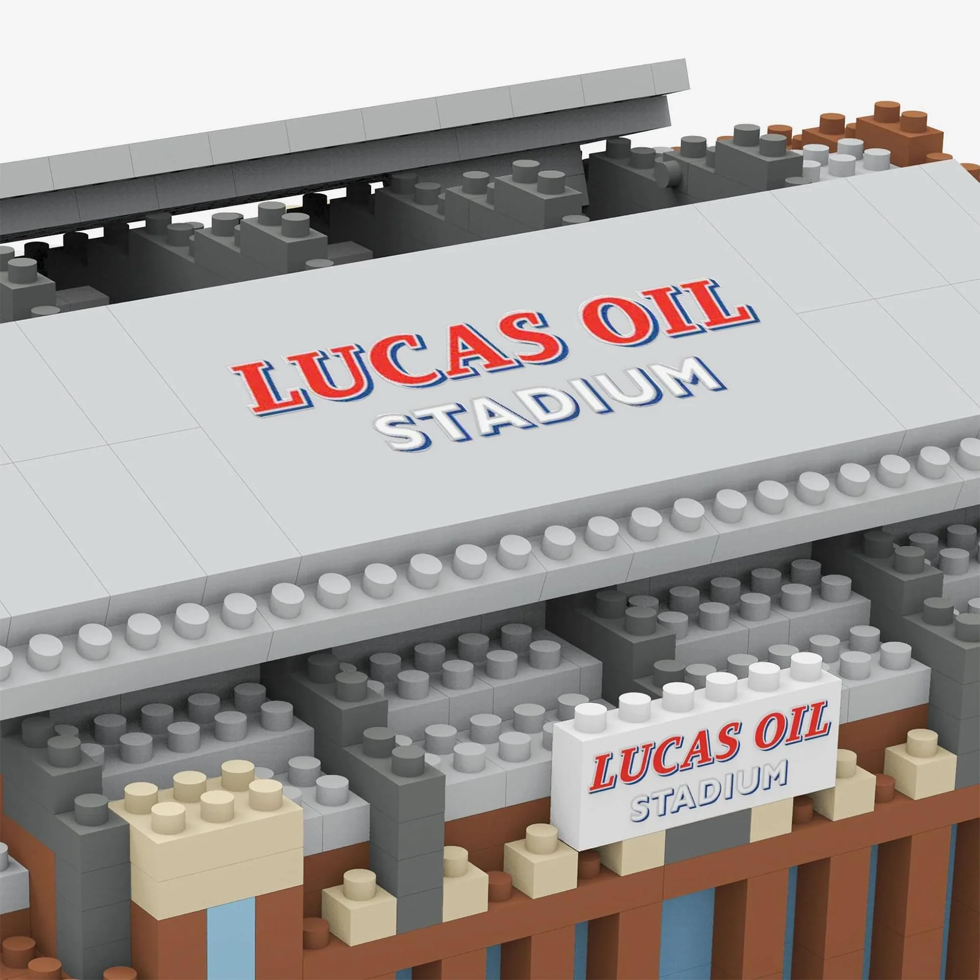 Indianapolis Colts NFL BRXLZ Mini Stadium 1123-Piece Building Block Set - Image 5