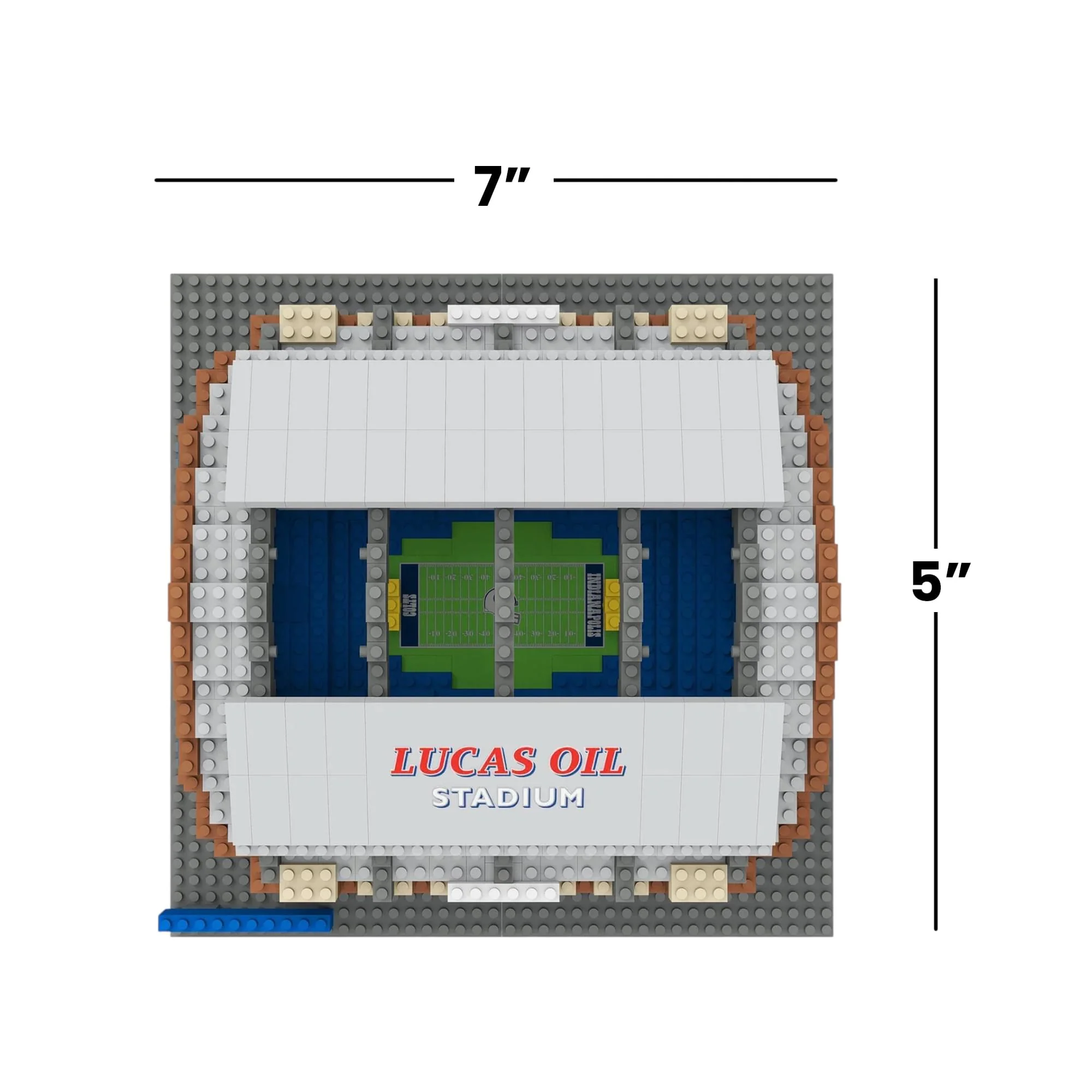 Indianapolis Colts NFL BRXLZ Mini Stadium 1123-Piece Building Block Set - Image 8